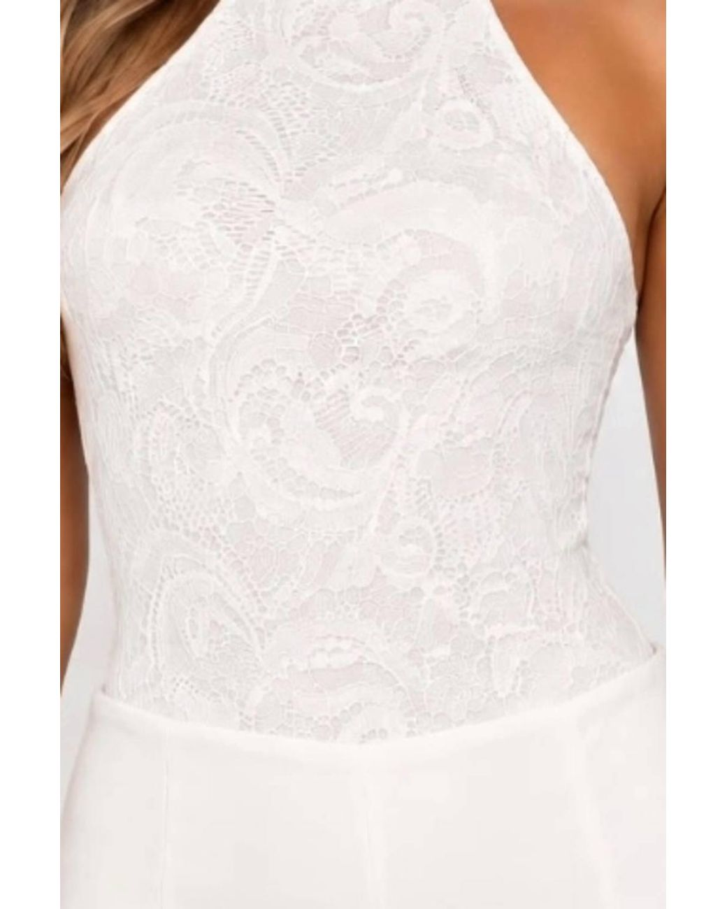 Stylewise White Floral Lace
