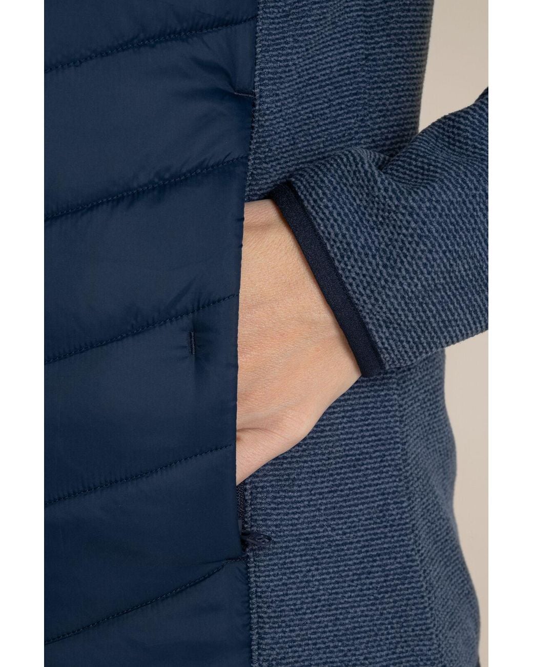 Craghoppers Blue Zayas Hooded Water-Repellent Jacket