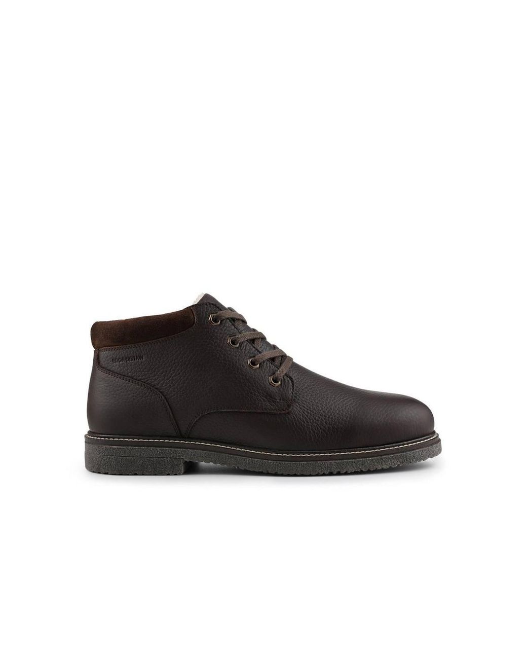 Jones Bootmaker Brown Halifax Waterproof Leather Ankle Boots for men