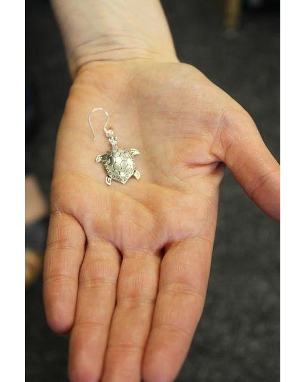 KDMD White Earrings