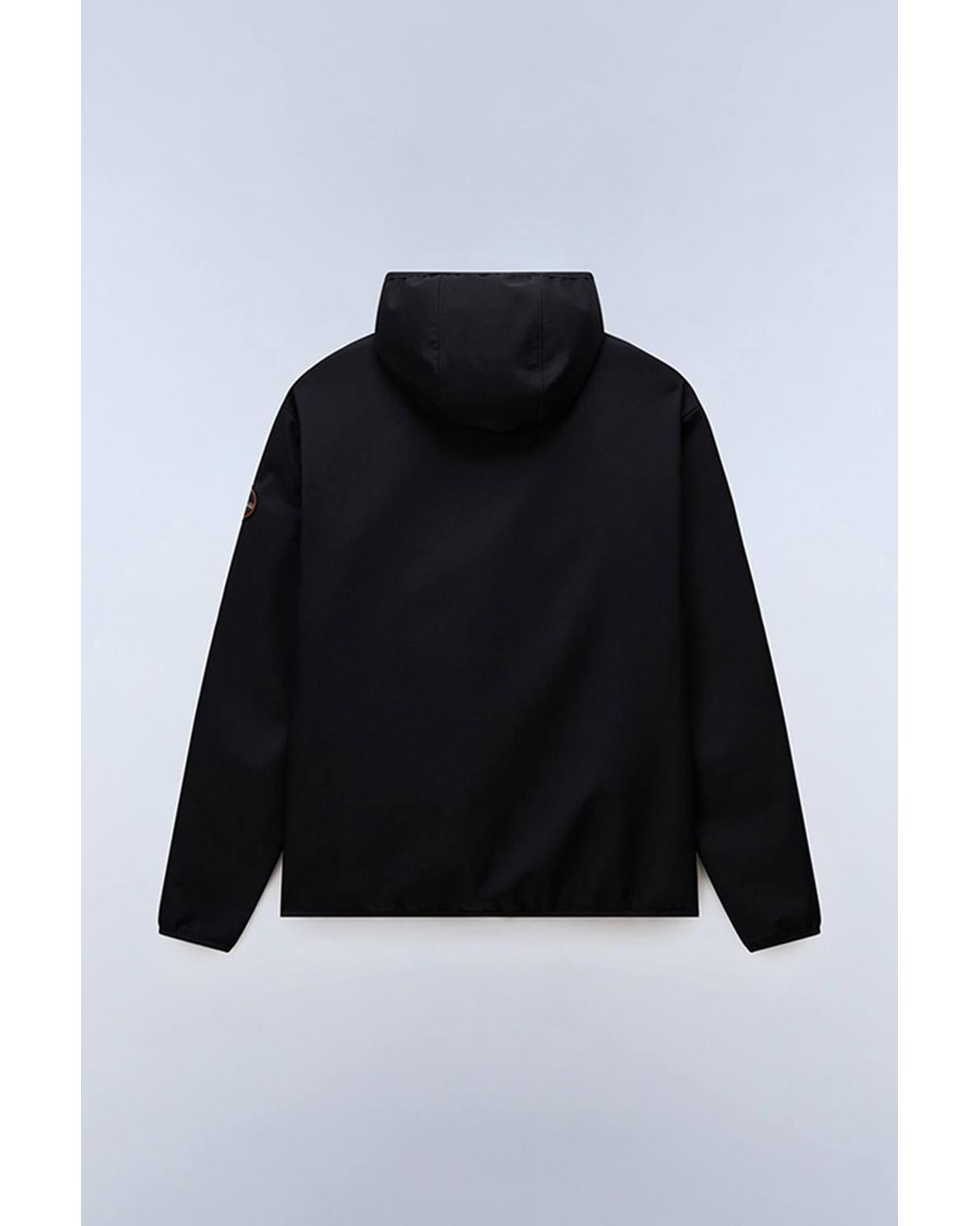 Napapijri Black Soft Shell Jacket for men