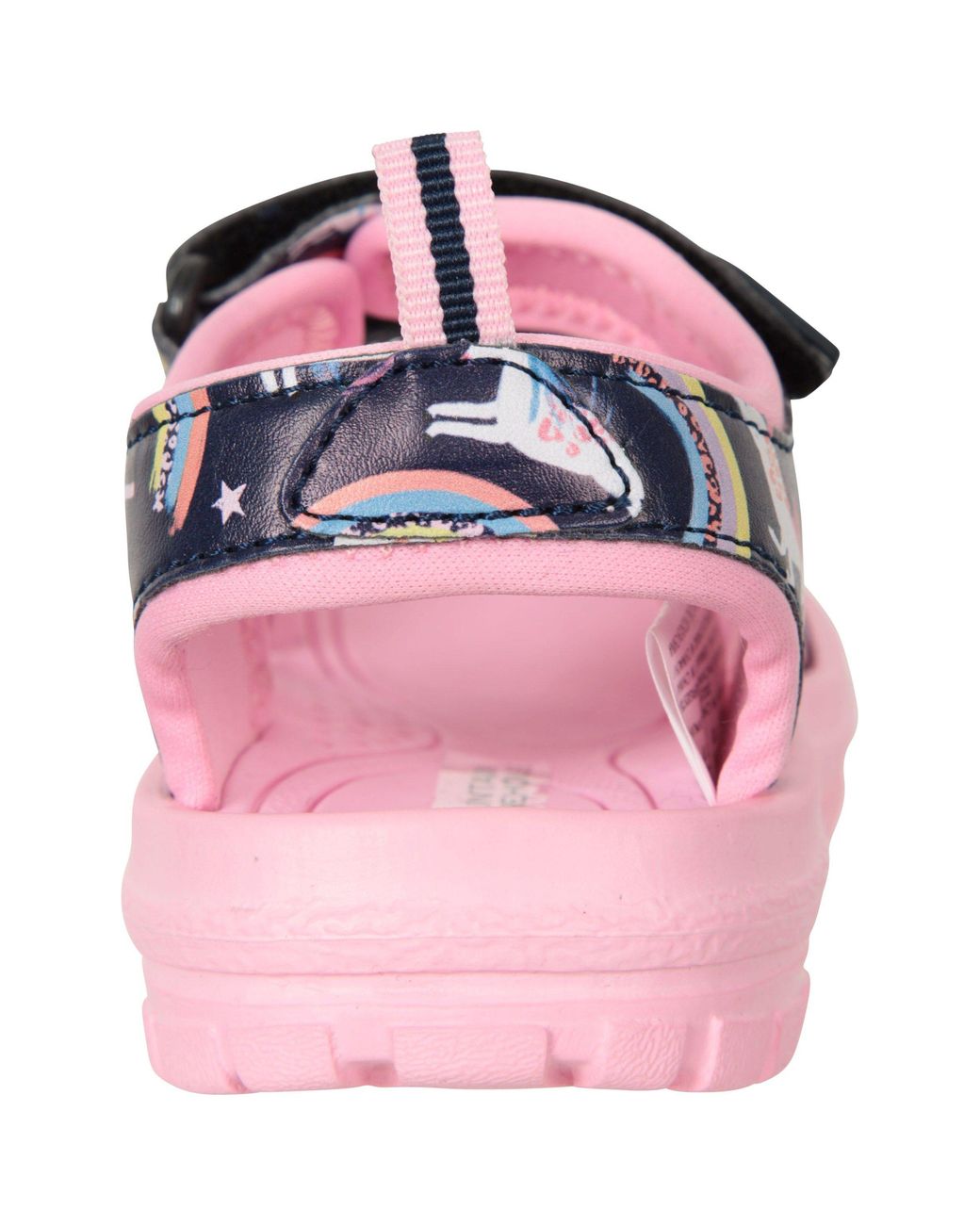 Mountain Warehouse Pink 'Sand' Soft Lined Cushioned Lightweight Open Toe Touch Strap Sandals