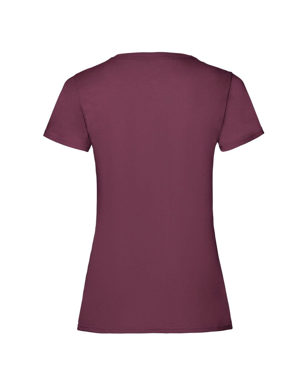 Fruit Of The Loom Purple Lady Fit T-Shirt
