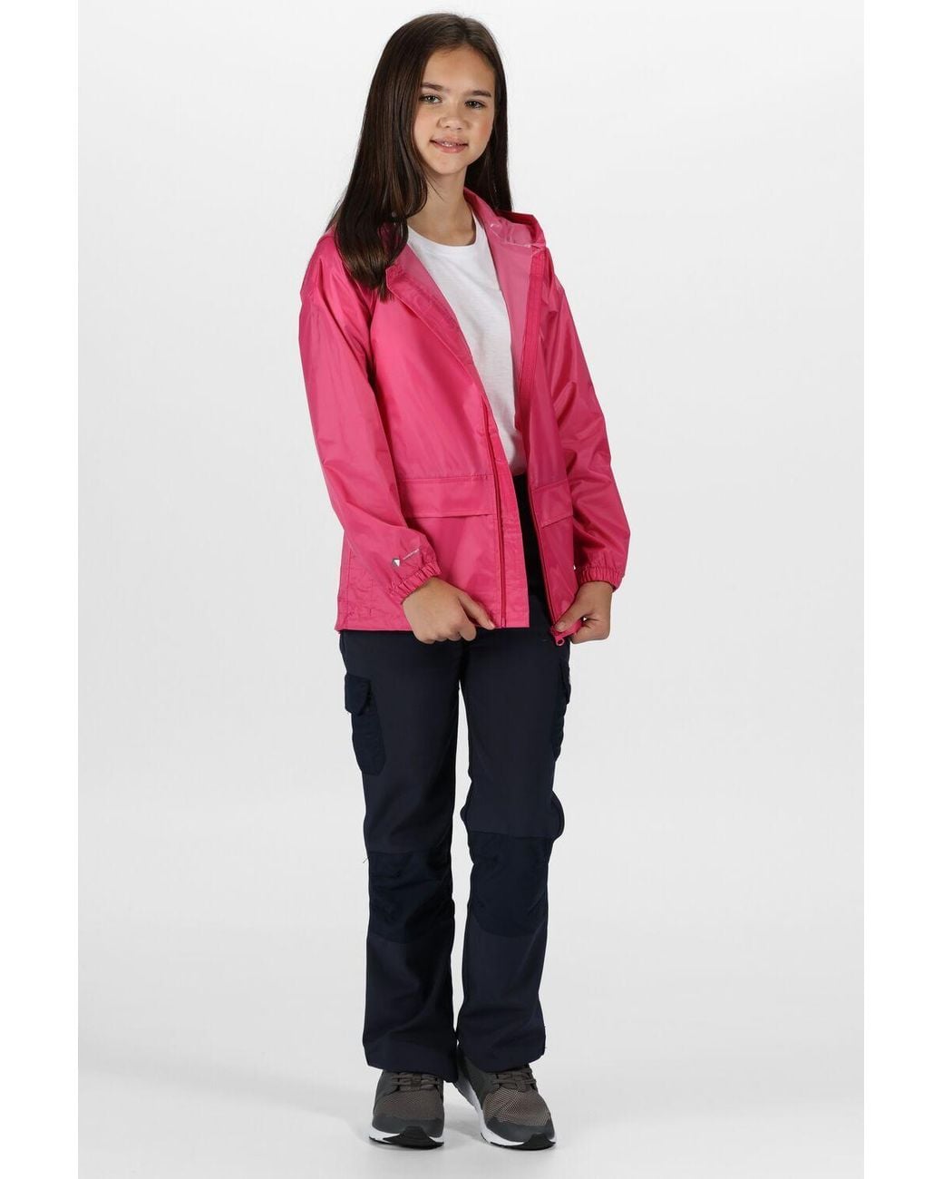Regatta Pink Stormbreak Waterproof Shell Jacket