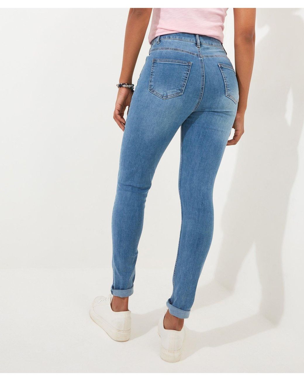 Joe Browns Blue Basic High Waisted Stretch Skinny Fit Jeans