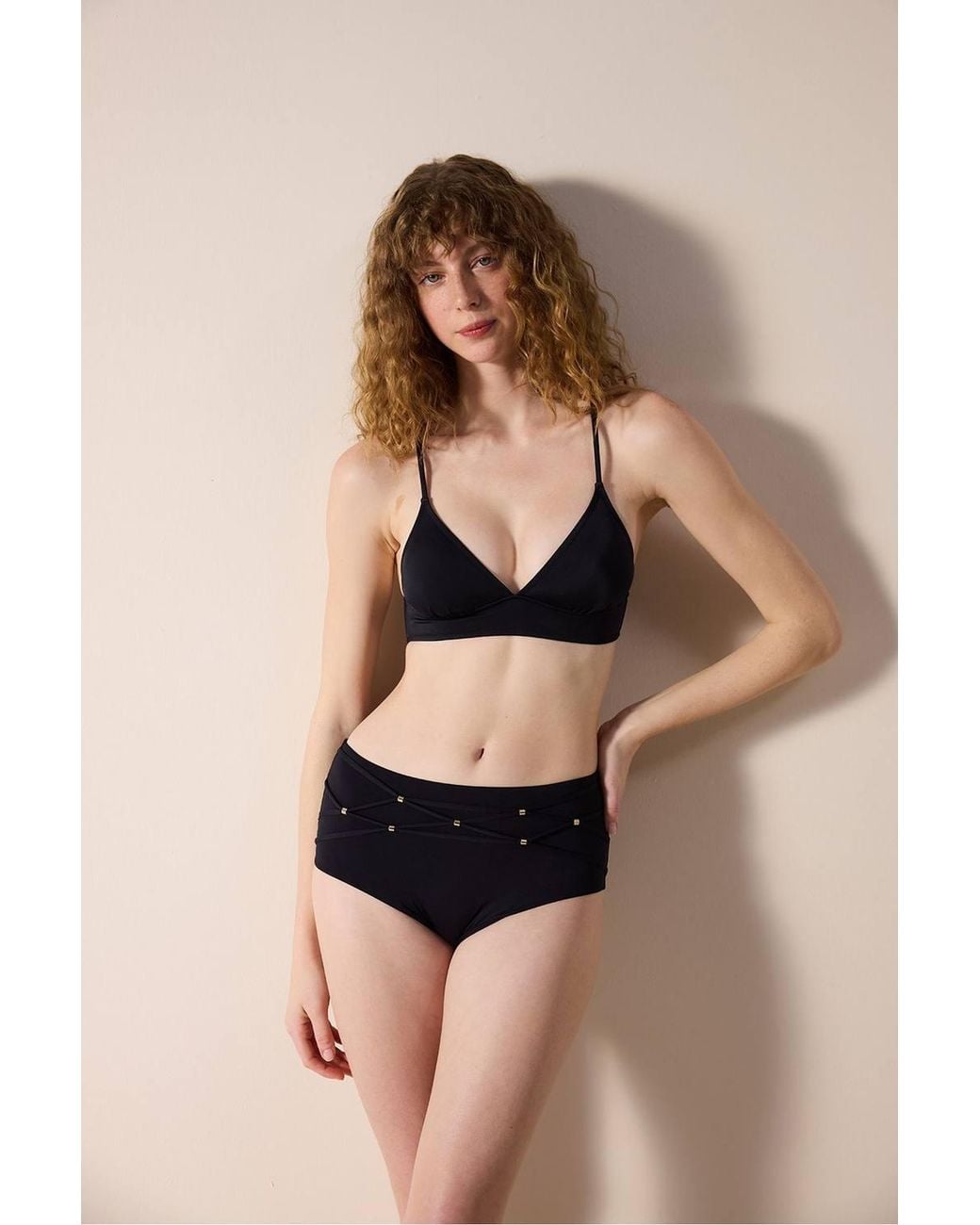 Penti Black Danny High Waist Bikini Bottom