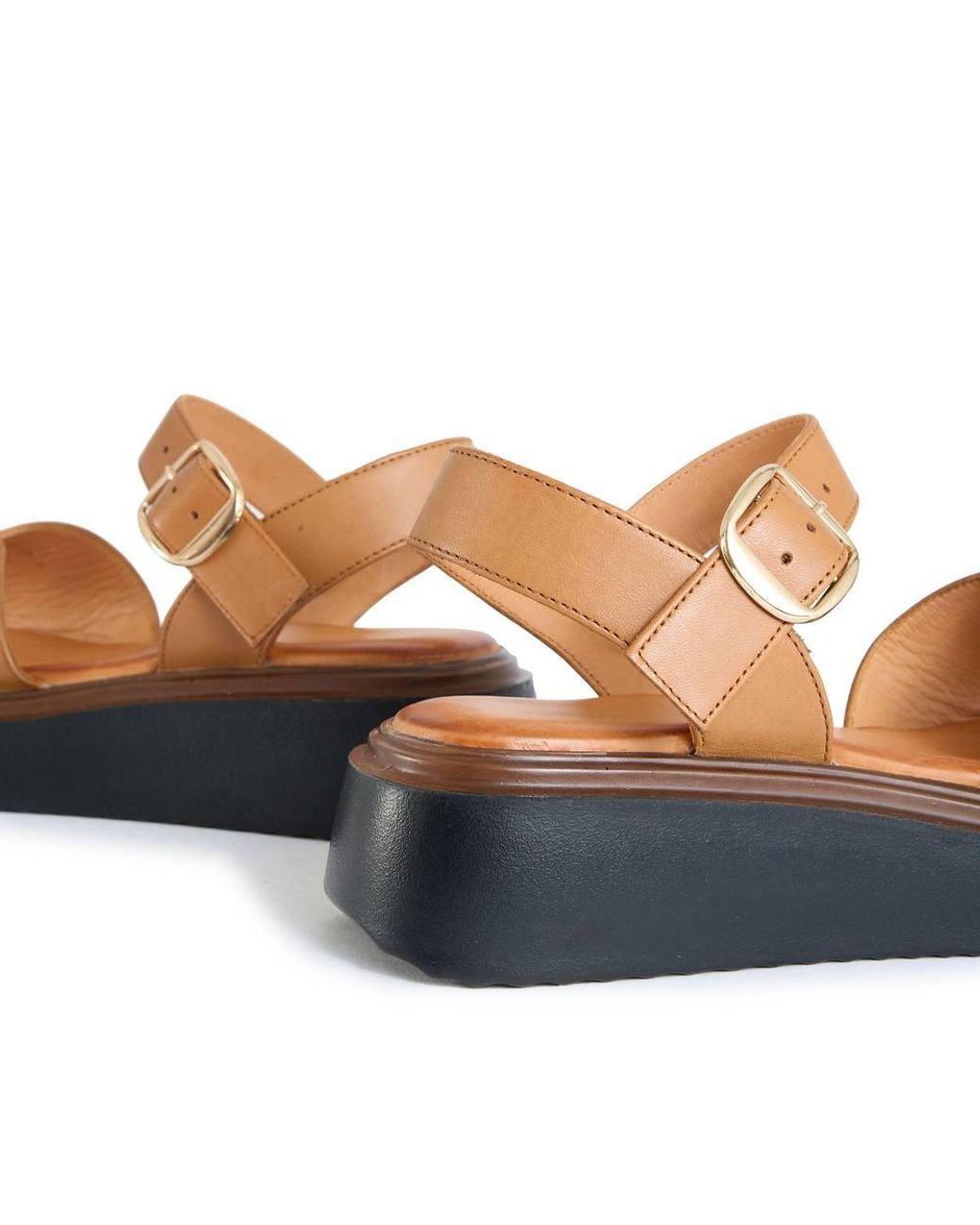 Sole Blue Bodie Flatform Sandals