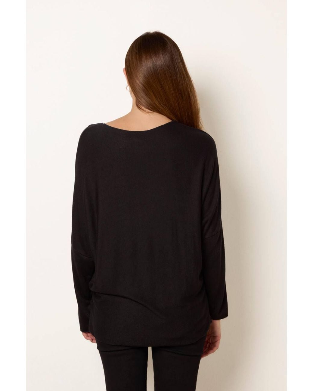 Blue Vanilla Black Long Sleeve Boat Jumper