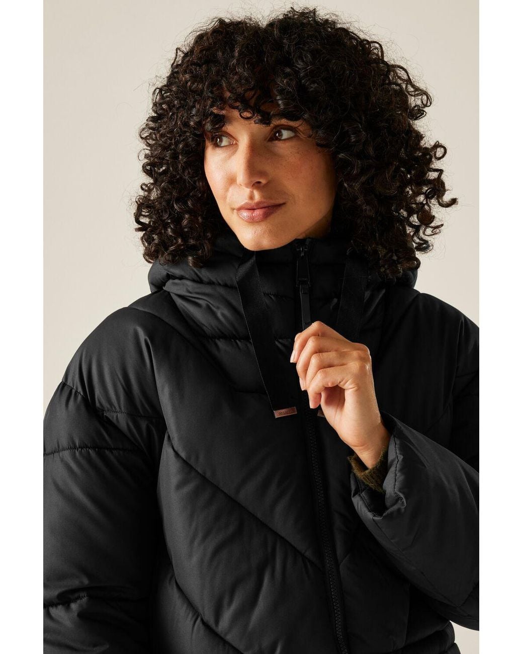Regatta Black Rusey Water-Repellent Insulating Padded Jacket