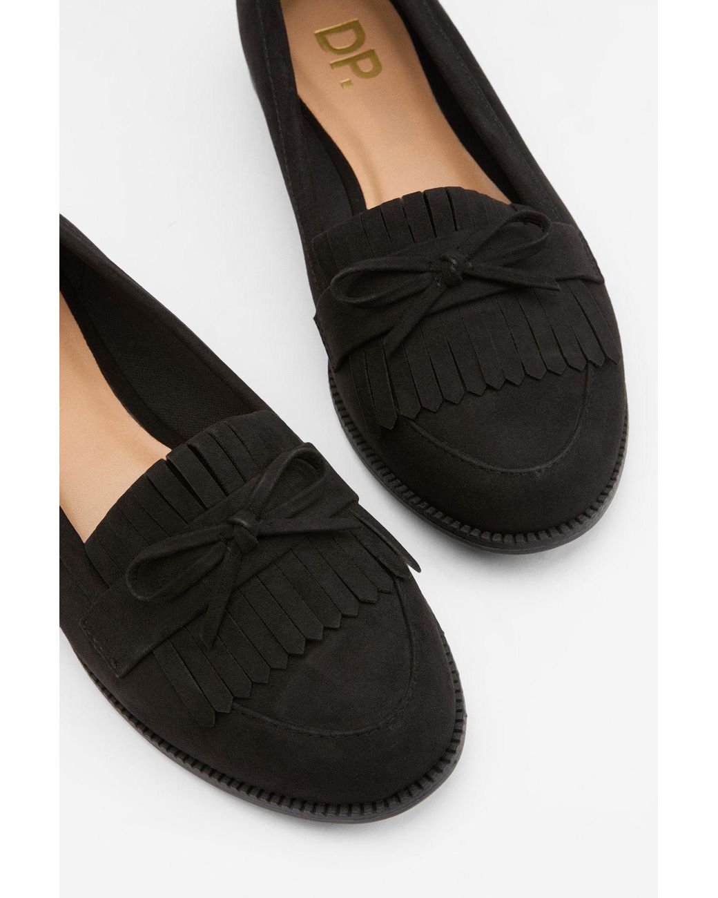Dorothy Perkins Blue Wide Fit Loretta Tassel Loafers