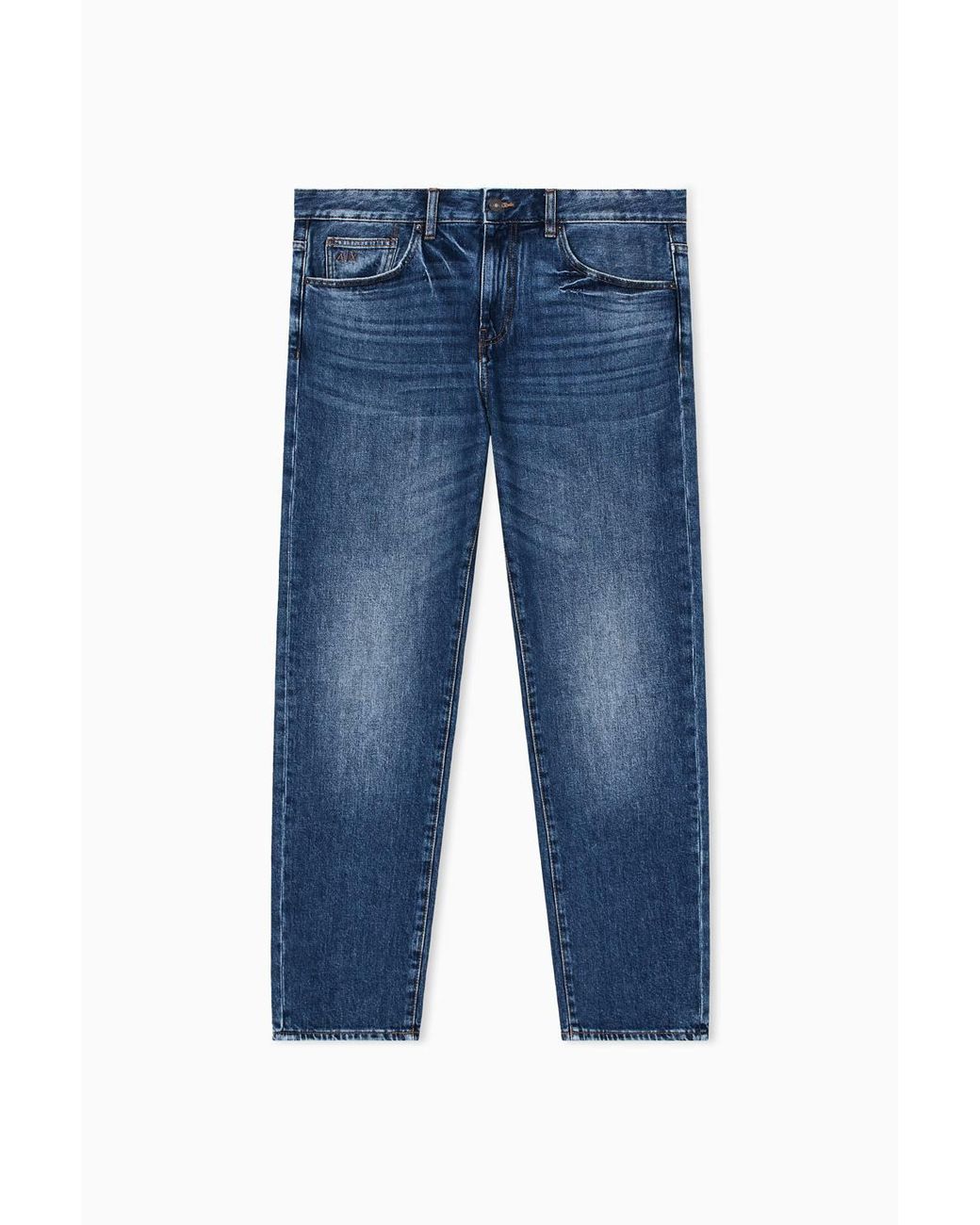 ARMANI EXCHANGE Blue Denim Comfort Slim Fit Light for men