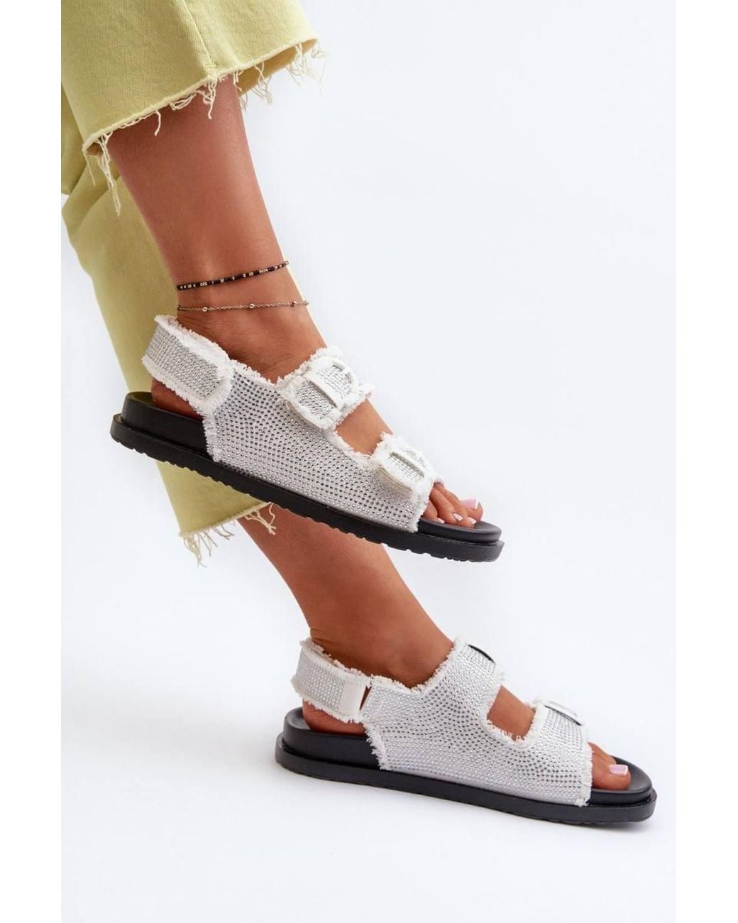 Love Lace White Evening Platform Faux Leather Flatforms