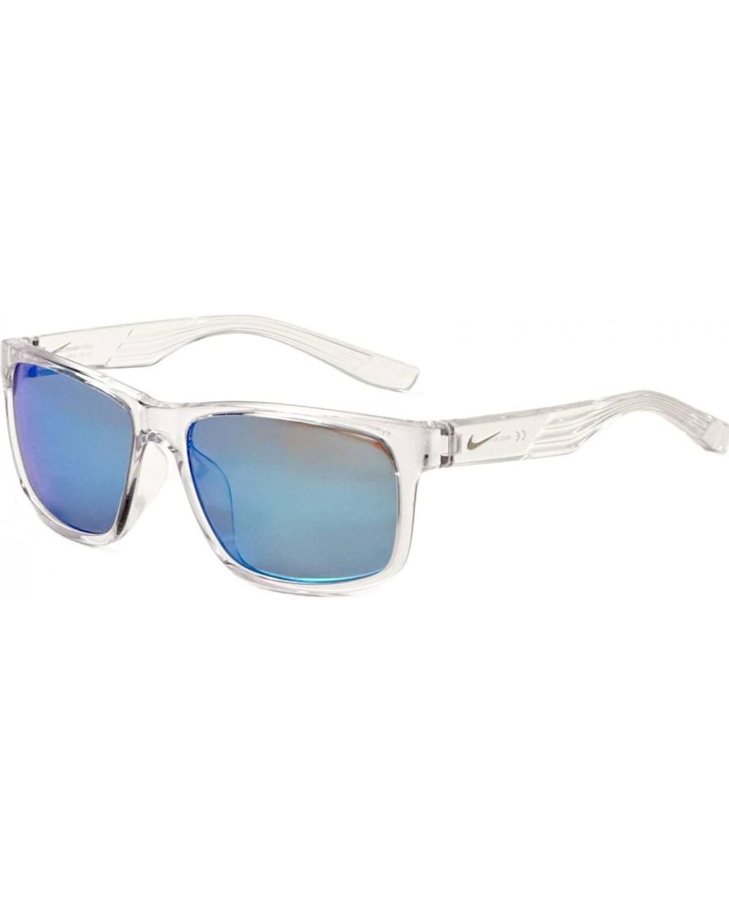 Nike Blue Ev0834-914-59 Cruiser Square/Rectangle Sunglasses for men