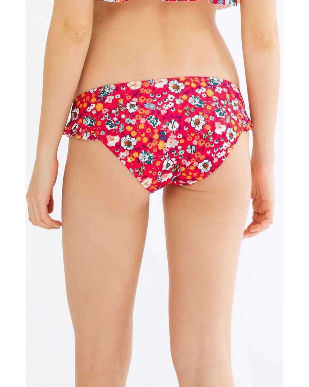 Penti Pink Alexis Frill Slip Bikini Bottom
