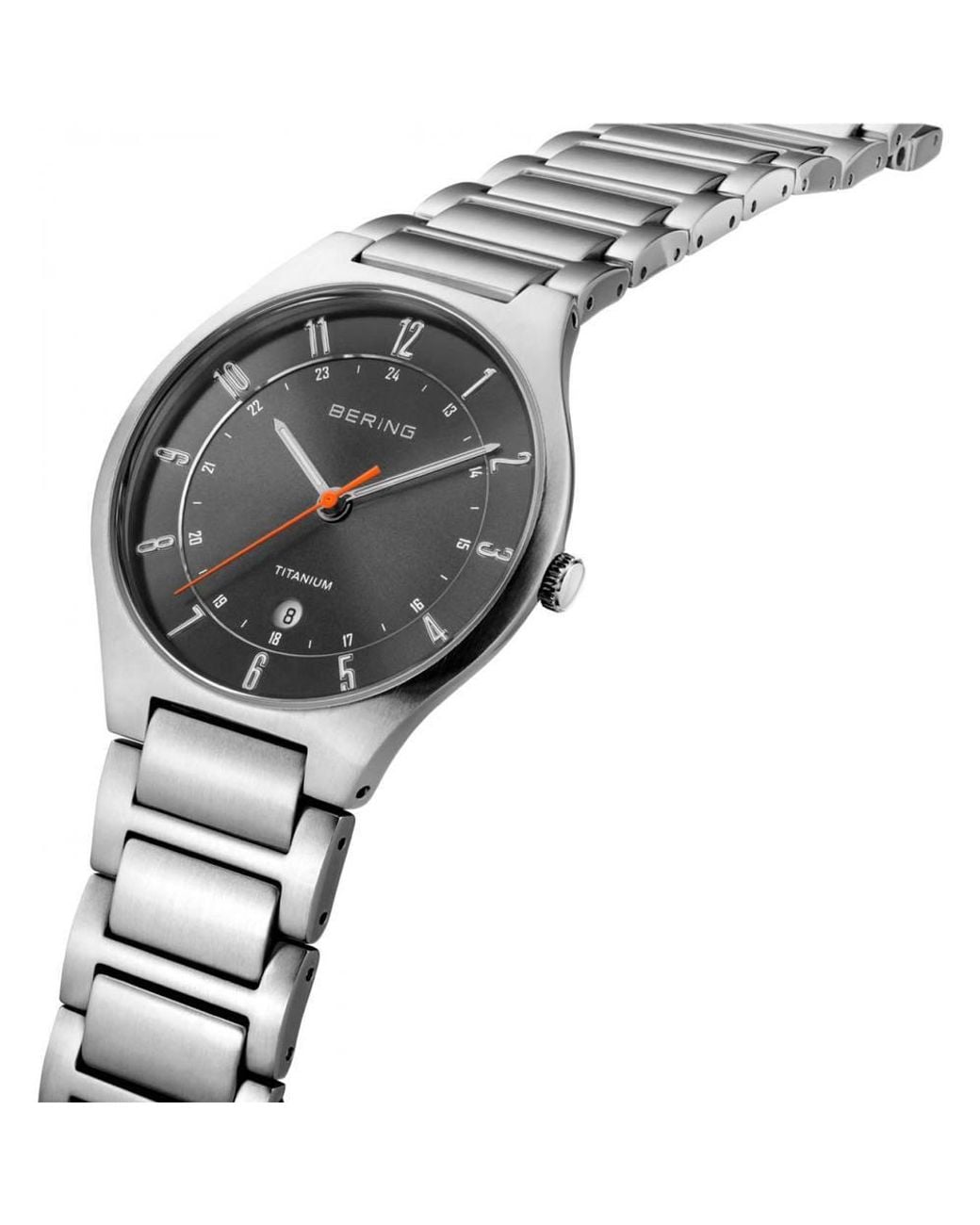 Bering Time Metallic 11938-003 Classic 40Mm Quartz Watch for men