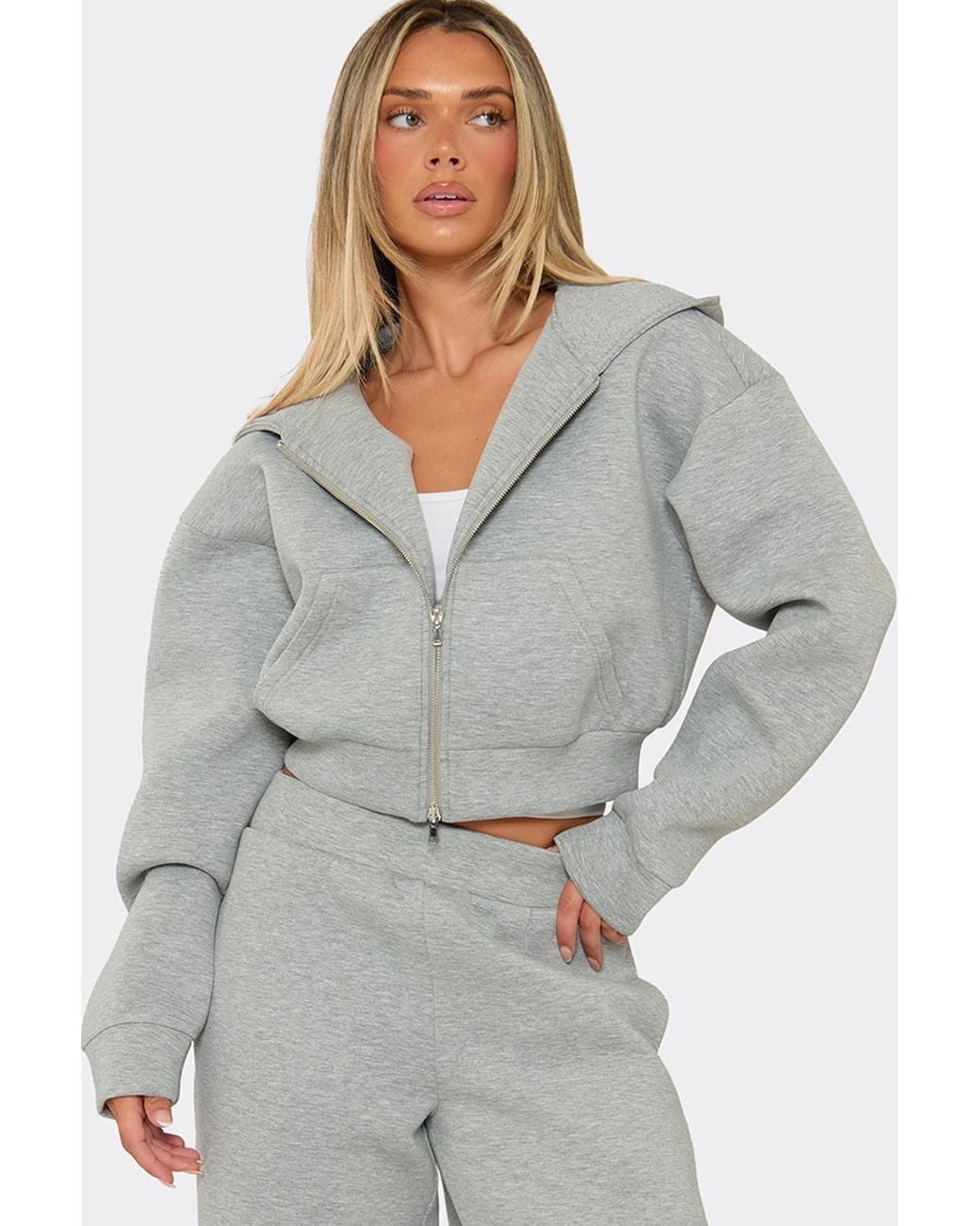 EGO Gray Long Sleeve Hoodie