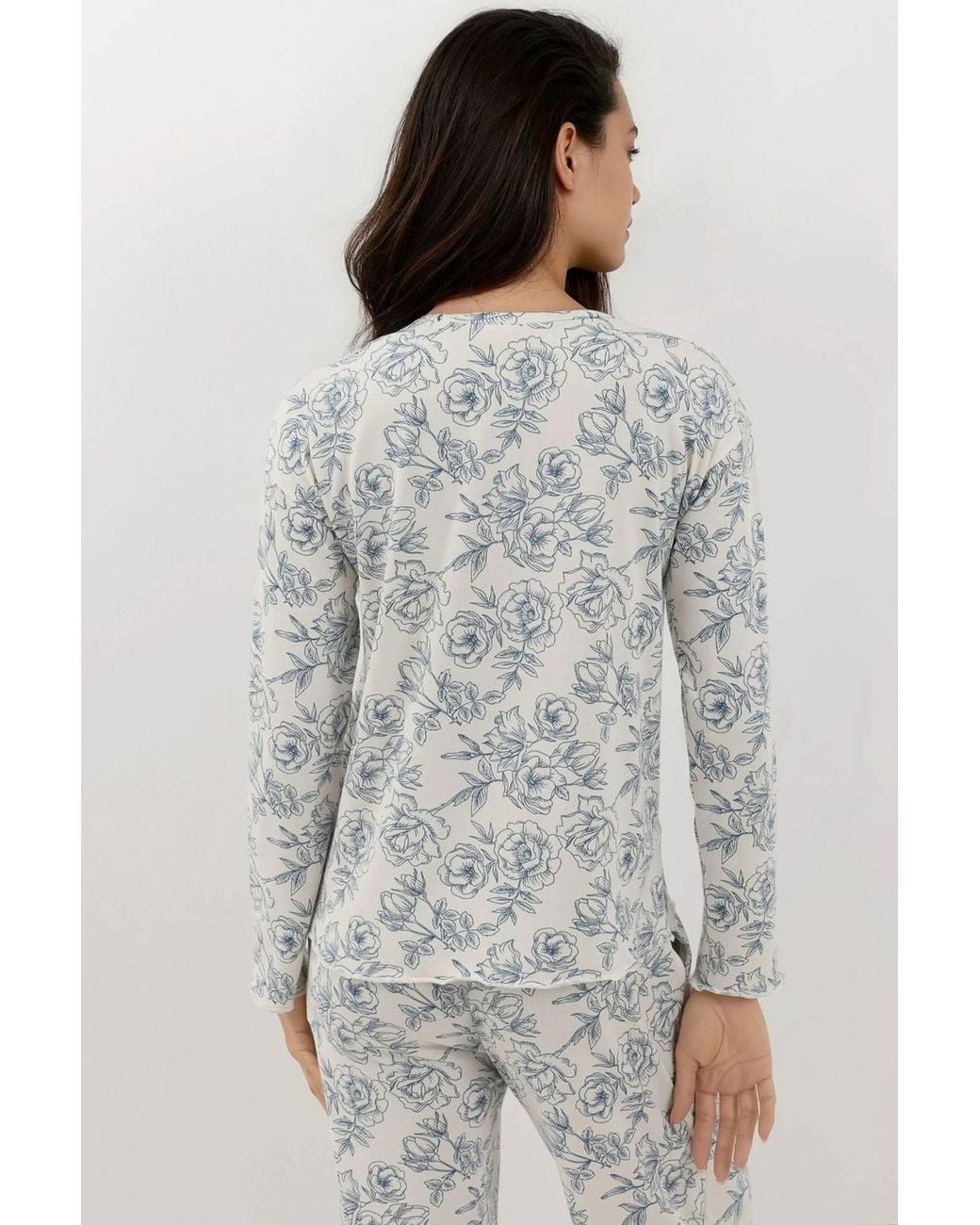 Hiccup Gray Soft Touch Relax Fit Pajama Set