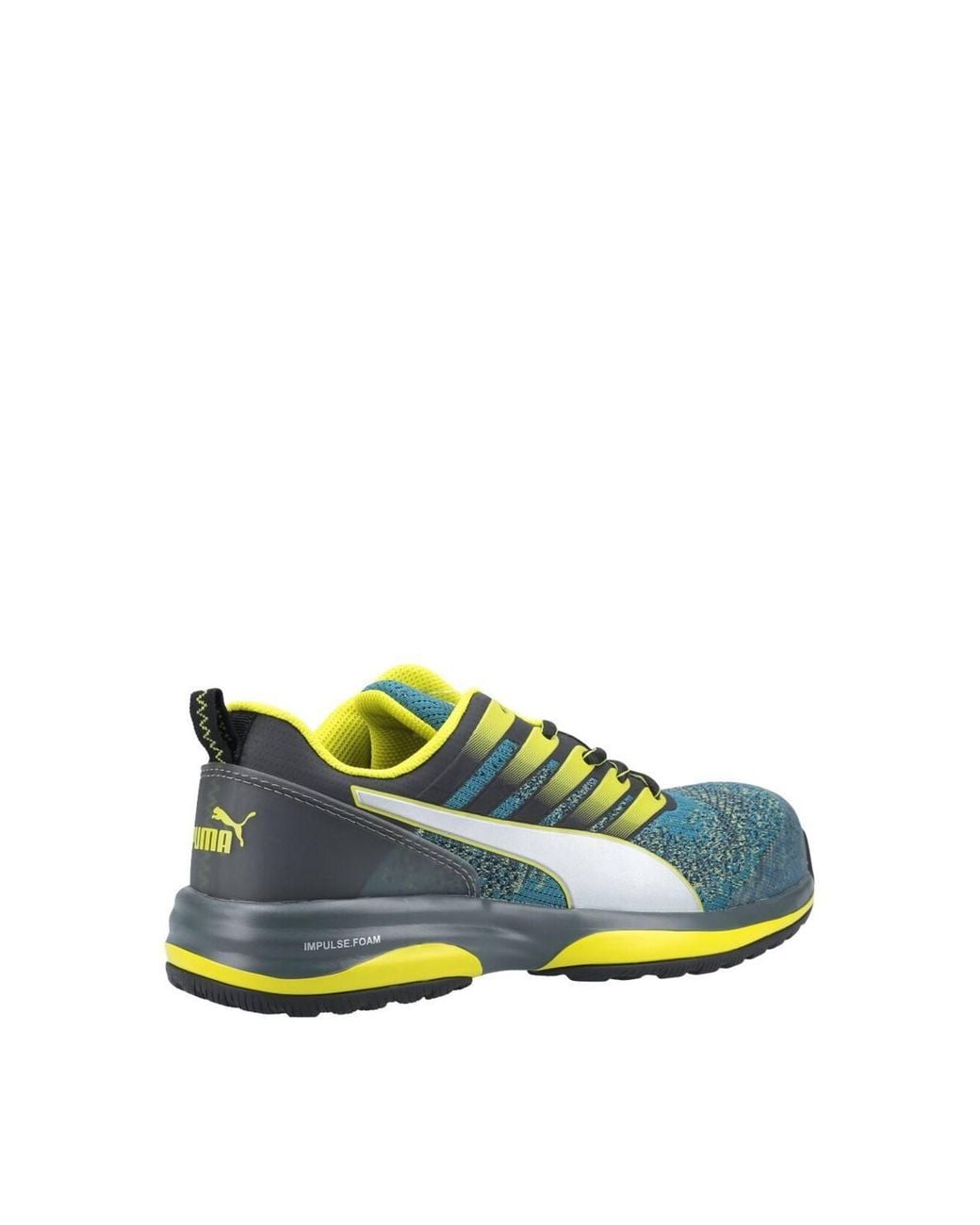 PUMA Green 'Charge Low' Safety Trainers for men
