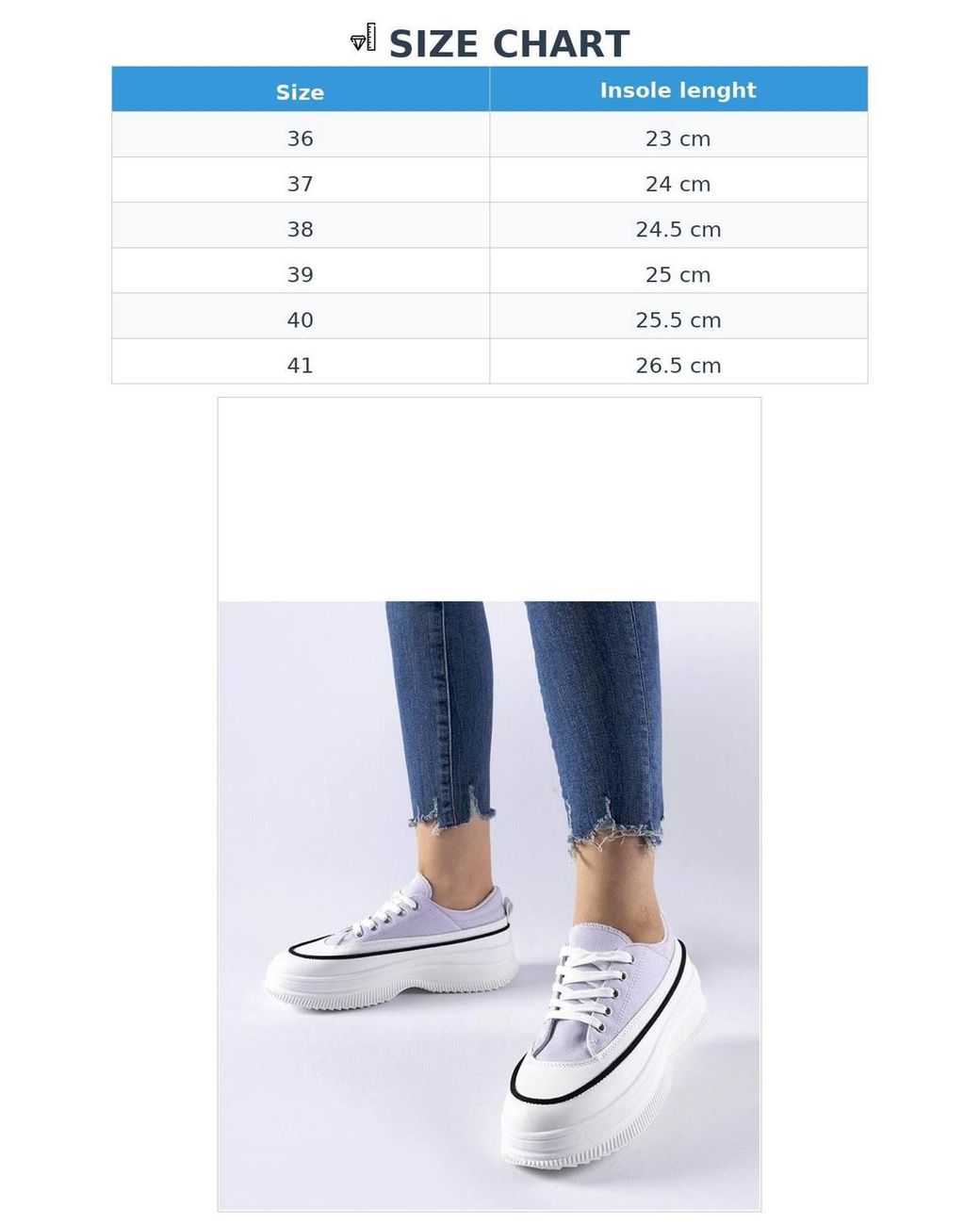Love Lace Blue Platform Sneakers Breathable Rubber Round Toe Laced Closure