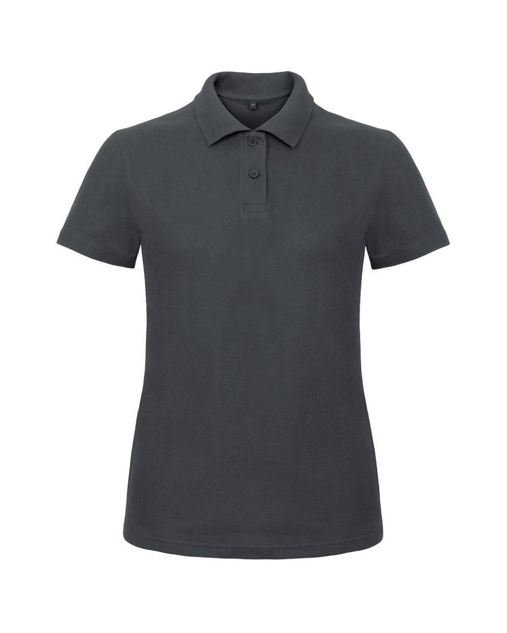 Bc Black Id.001 Plain Short Sleeve Polo Shirt