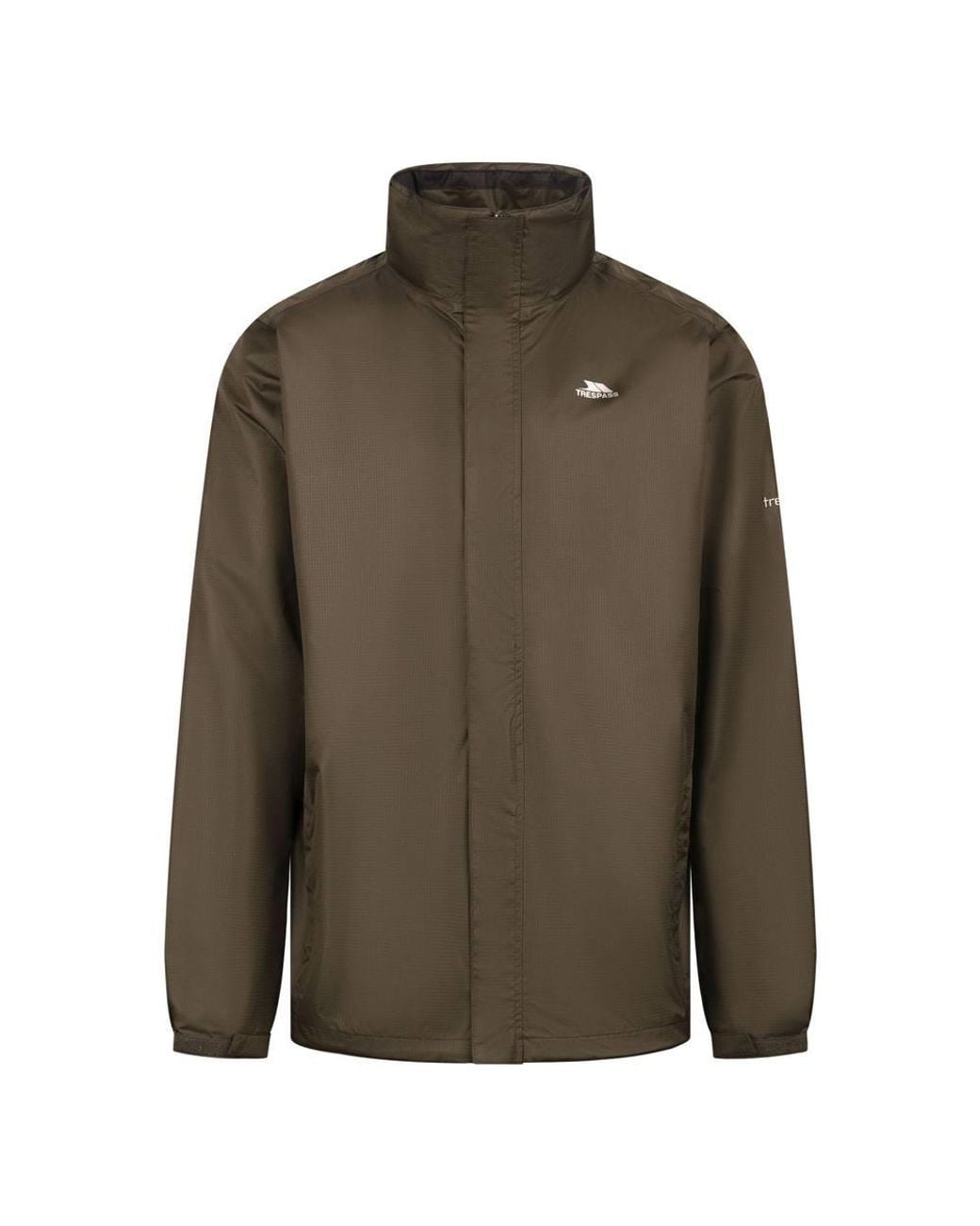 Trespass Green Fraser Ii Waterproof Jacket for men