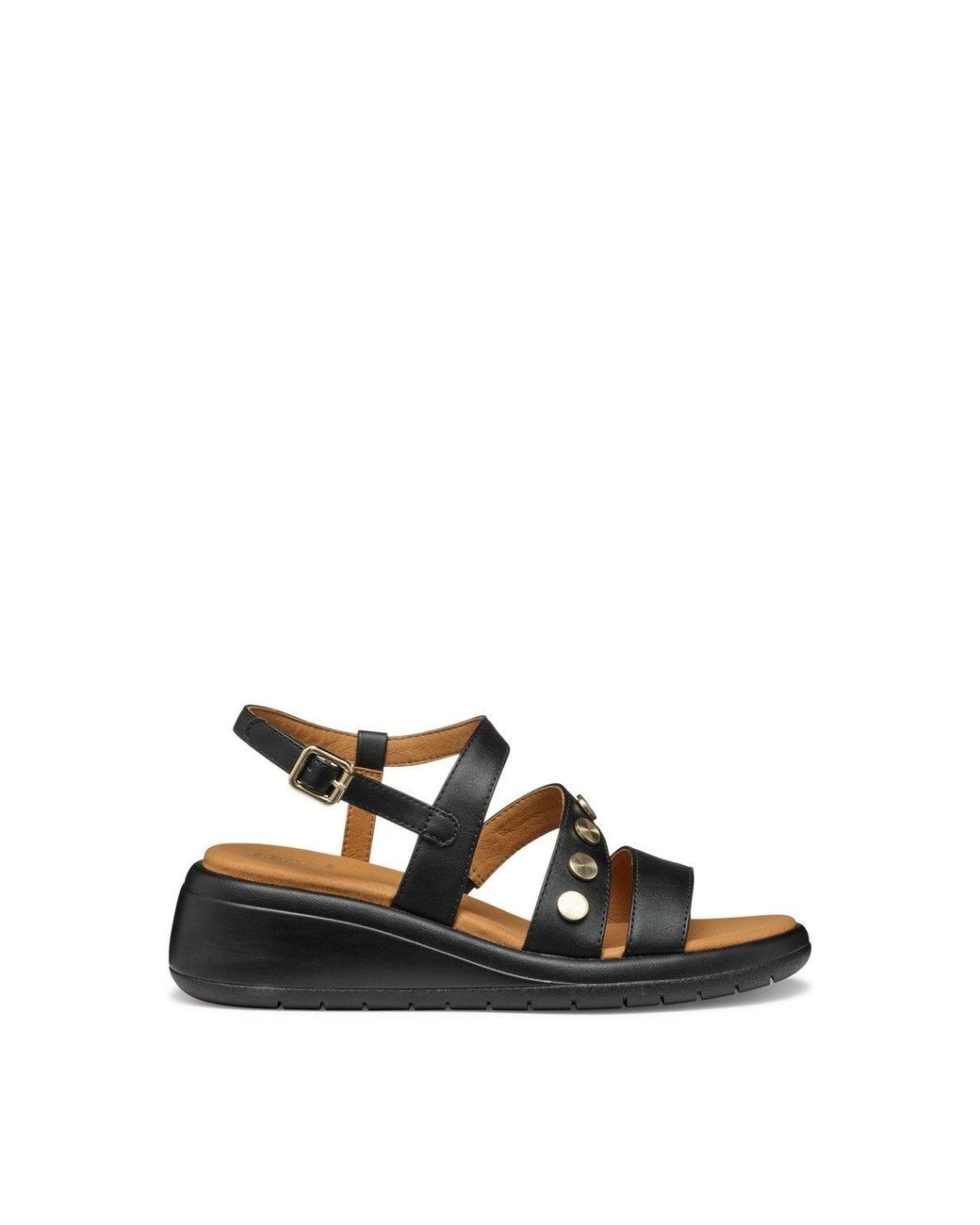 Geox Black D Meliconia Sandals