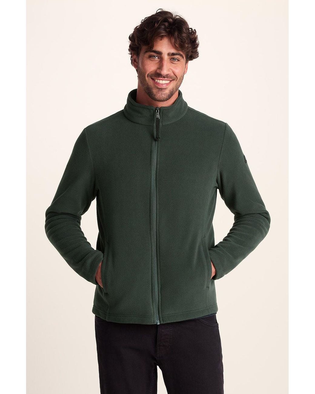 TOG24 Green 'Revive' Fleece Jacket for men