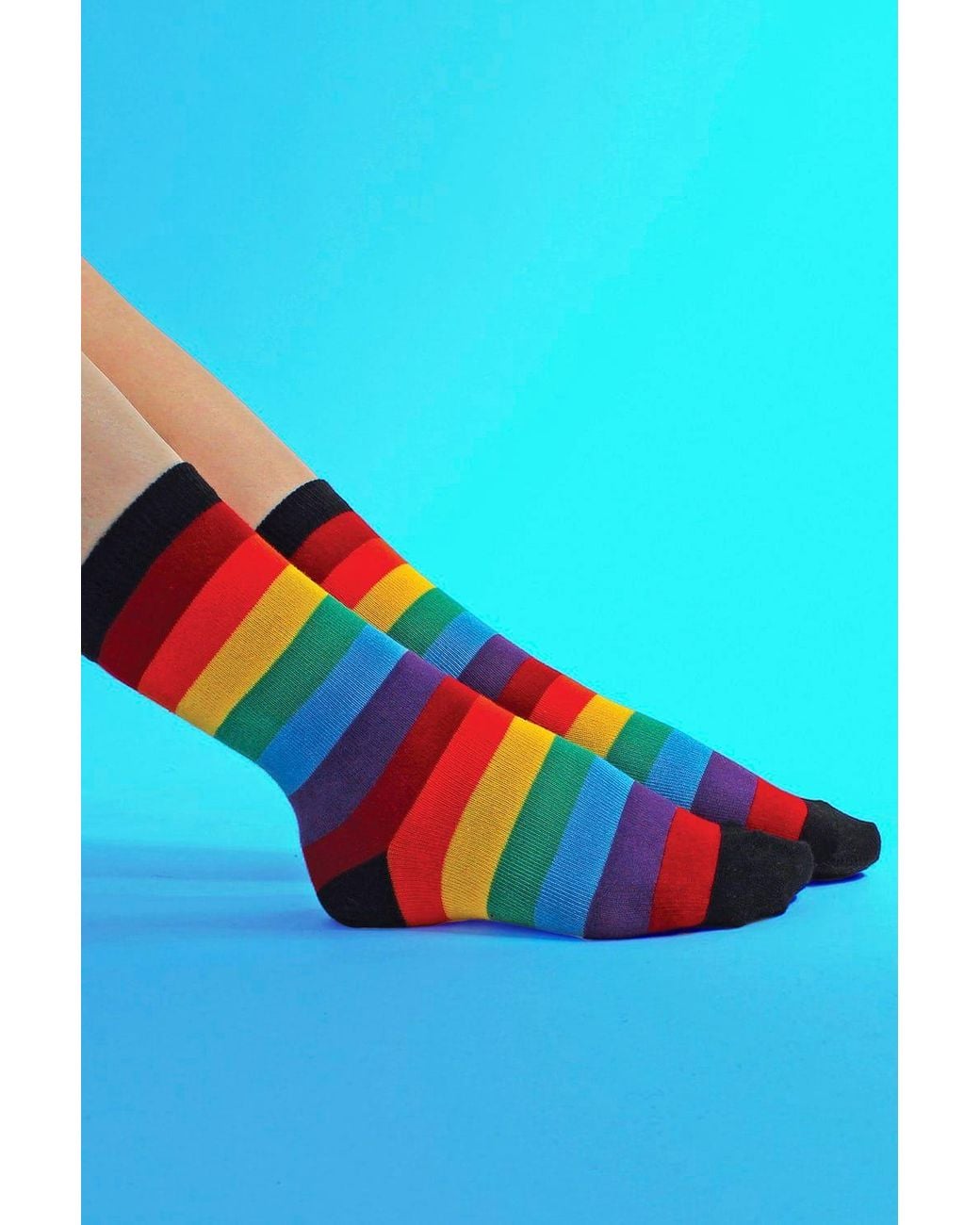 Sock Snob Multicolor 3 Pack & Striped Design Casual Cotton Socks