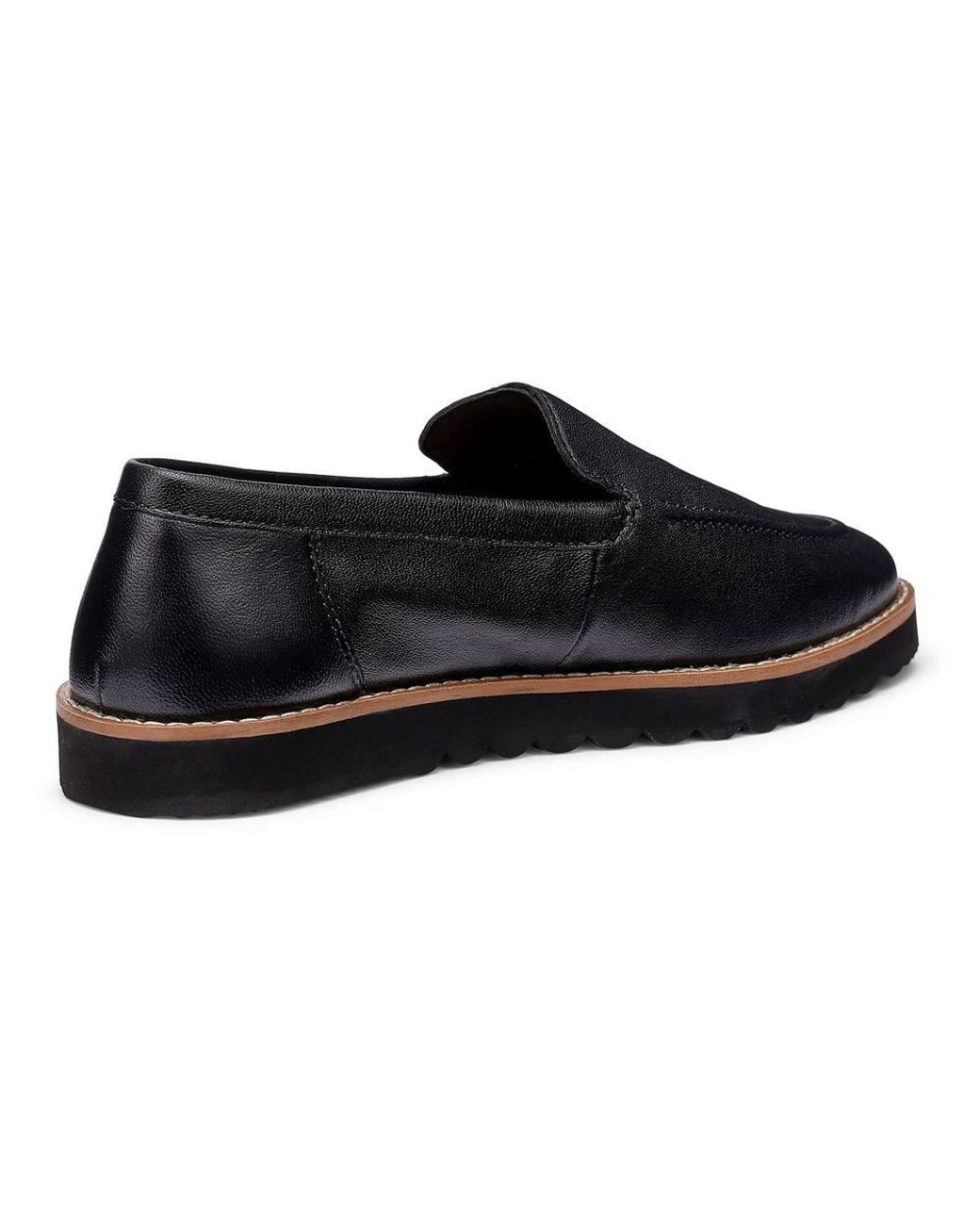 Hotter Black 'Juniper' Loafers