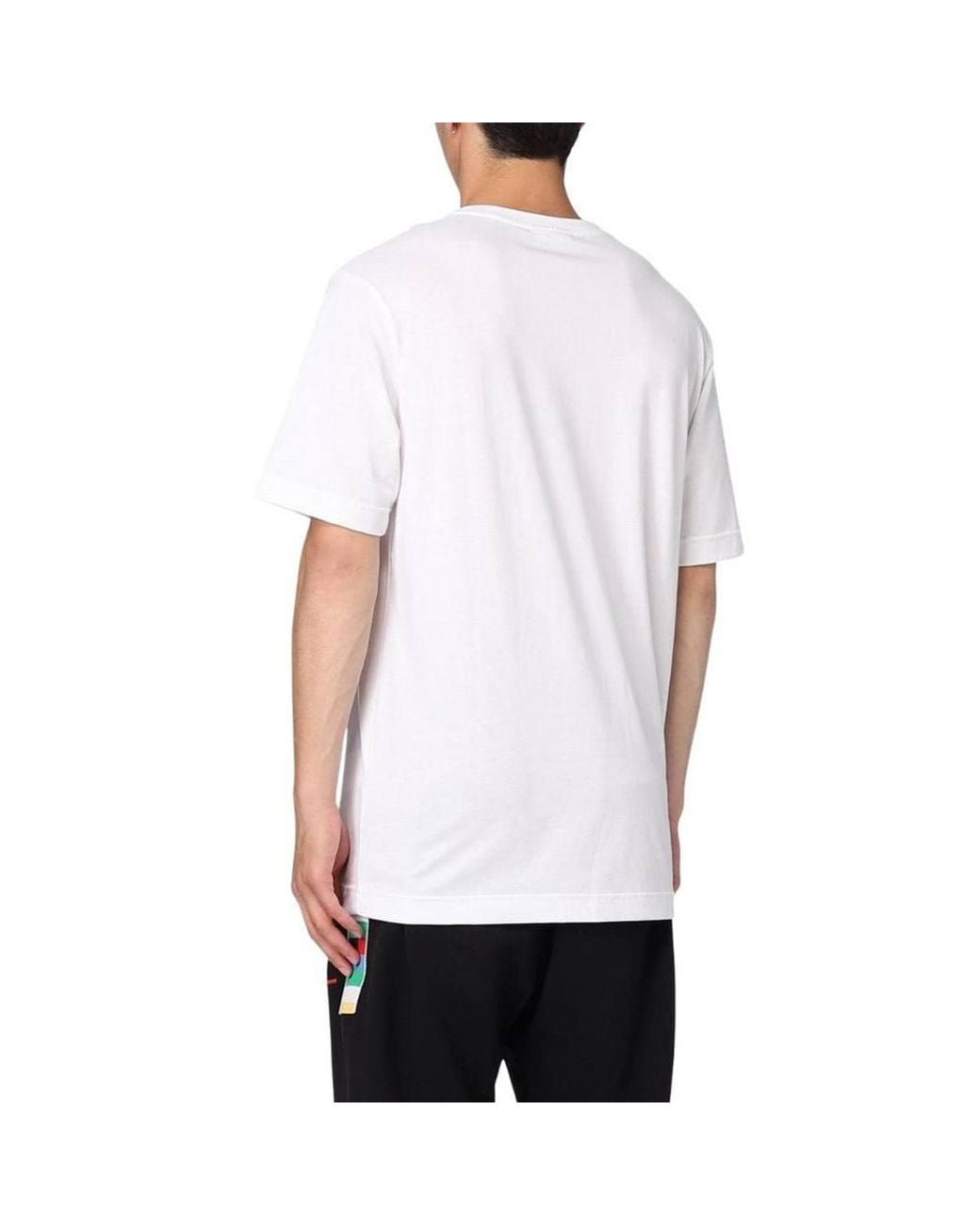 Missoni White Short-Sleeved T-Shirt for men