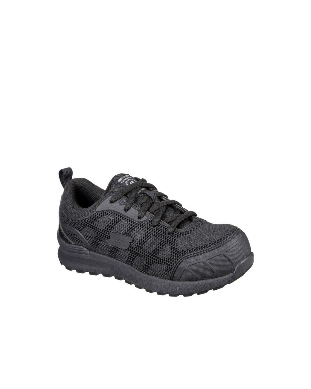 Skechers Black Bulklin Ayak Safety Shoes