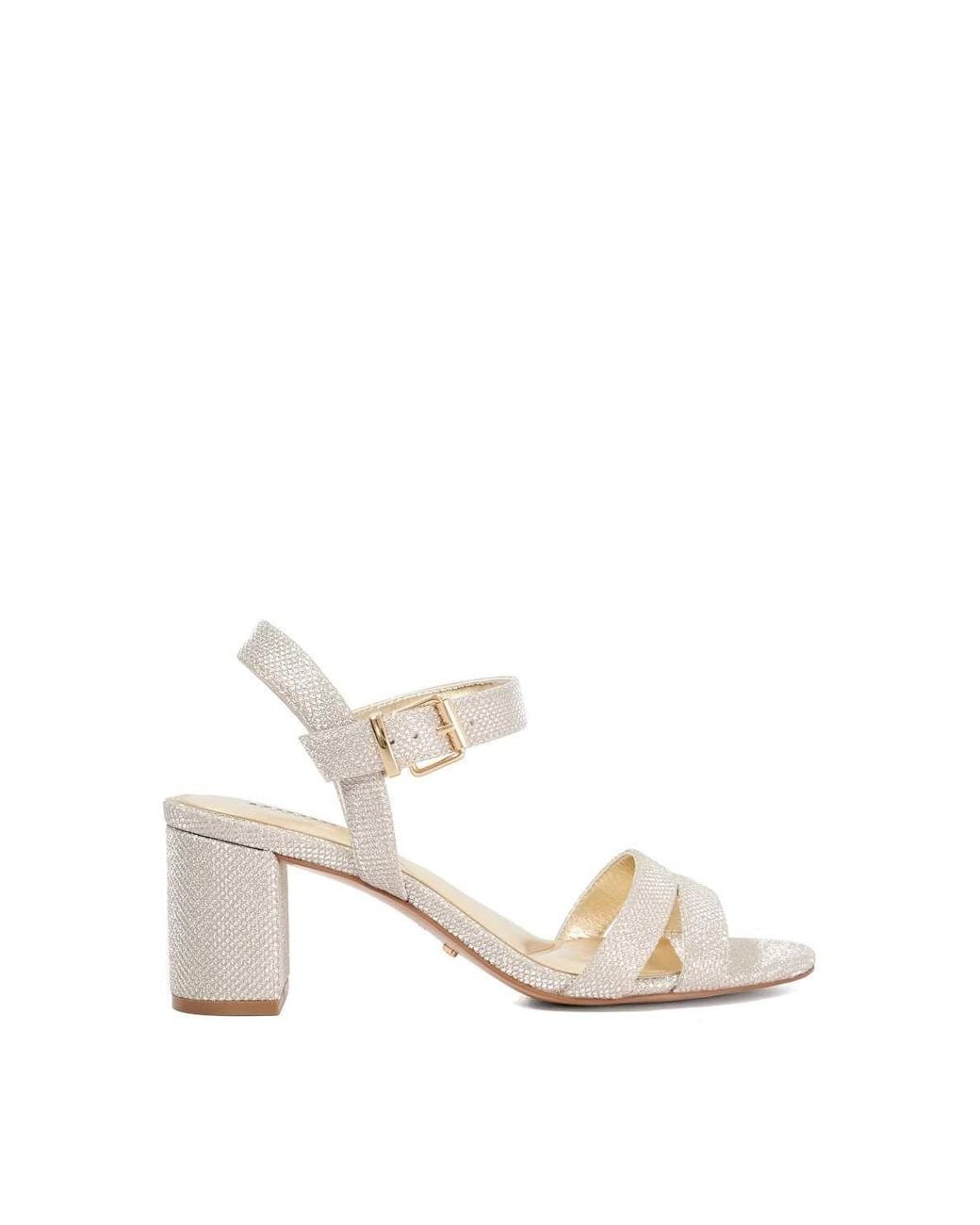 Dune White 'Merisa' Sandals