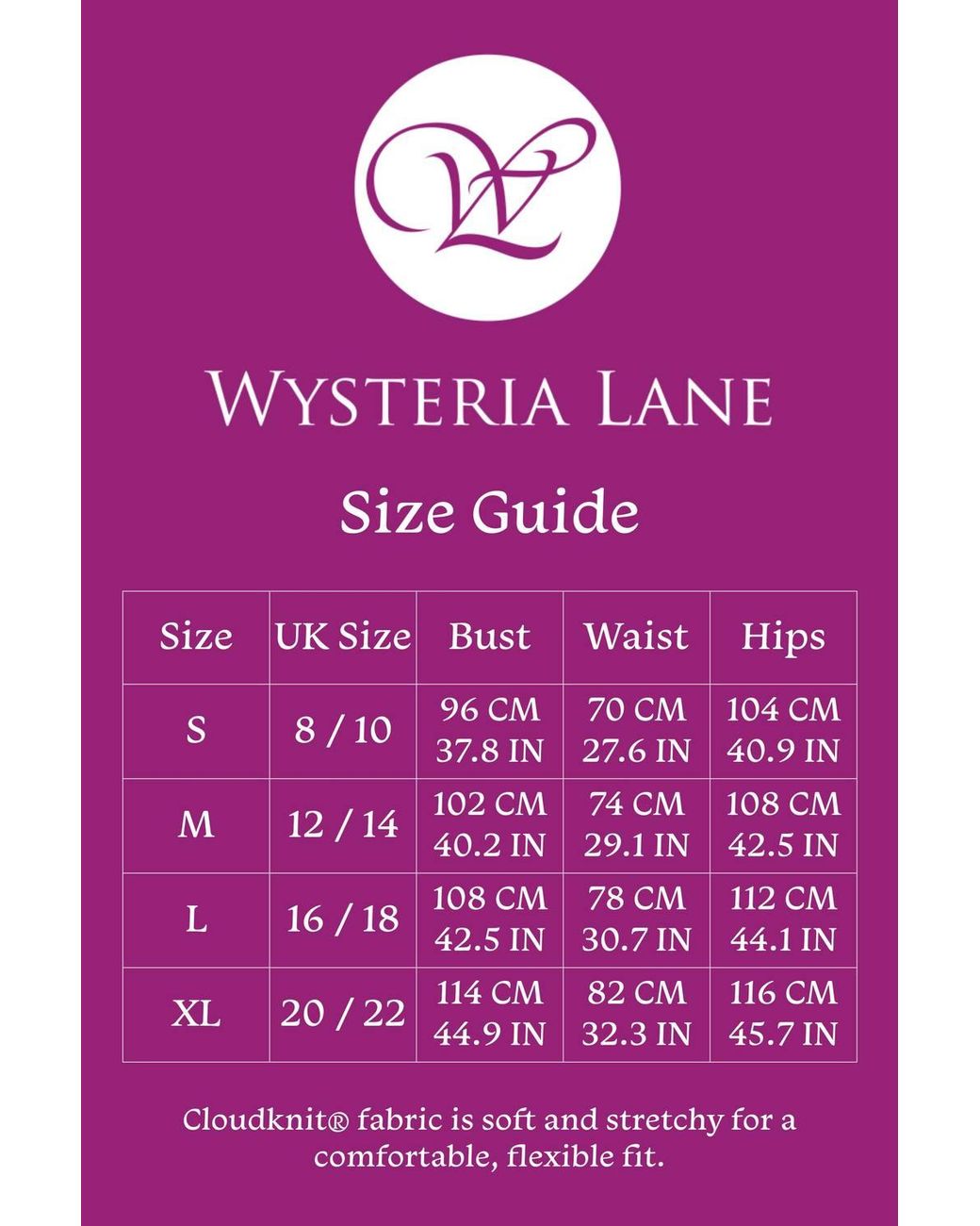 Wisteria Lane Natural Cloudknit Soft Stretch Long Sleeve Pyjama Set With Pockets