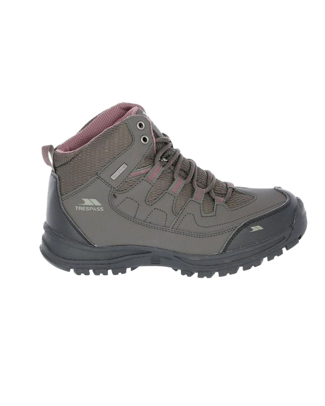 Trespass Gray Mitzi Waterproof Walking Boots