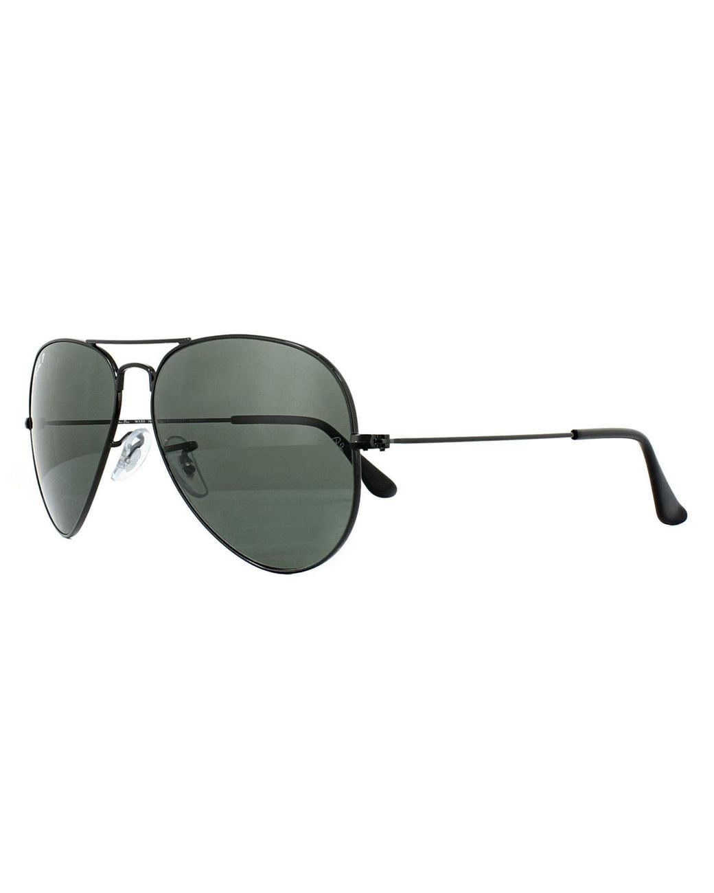 Ray-Ban Green Aviator Polarized Aviator 3025 Sunglasses for men