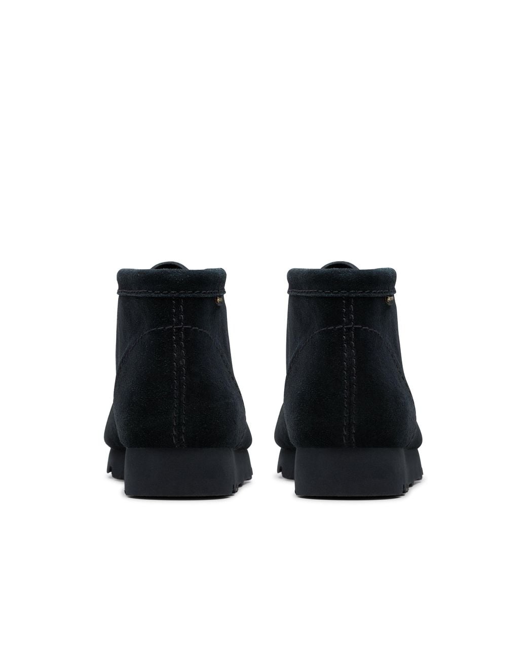 Clarks Black Wallabee Boot Gore-Tex Suede Ankle Boots, Wallabee, Lace Up for men