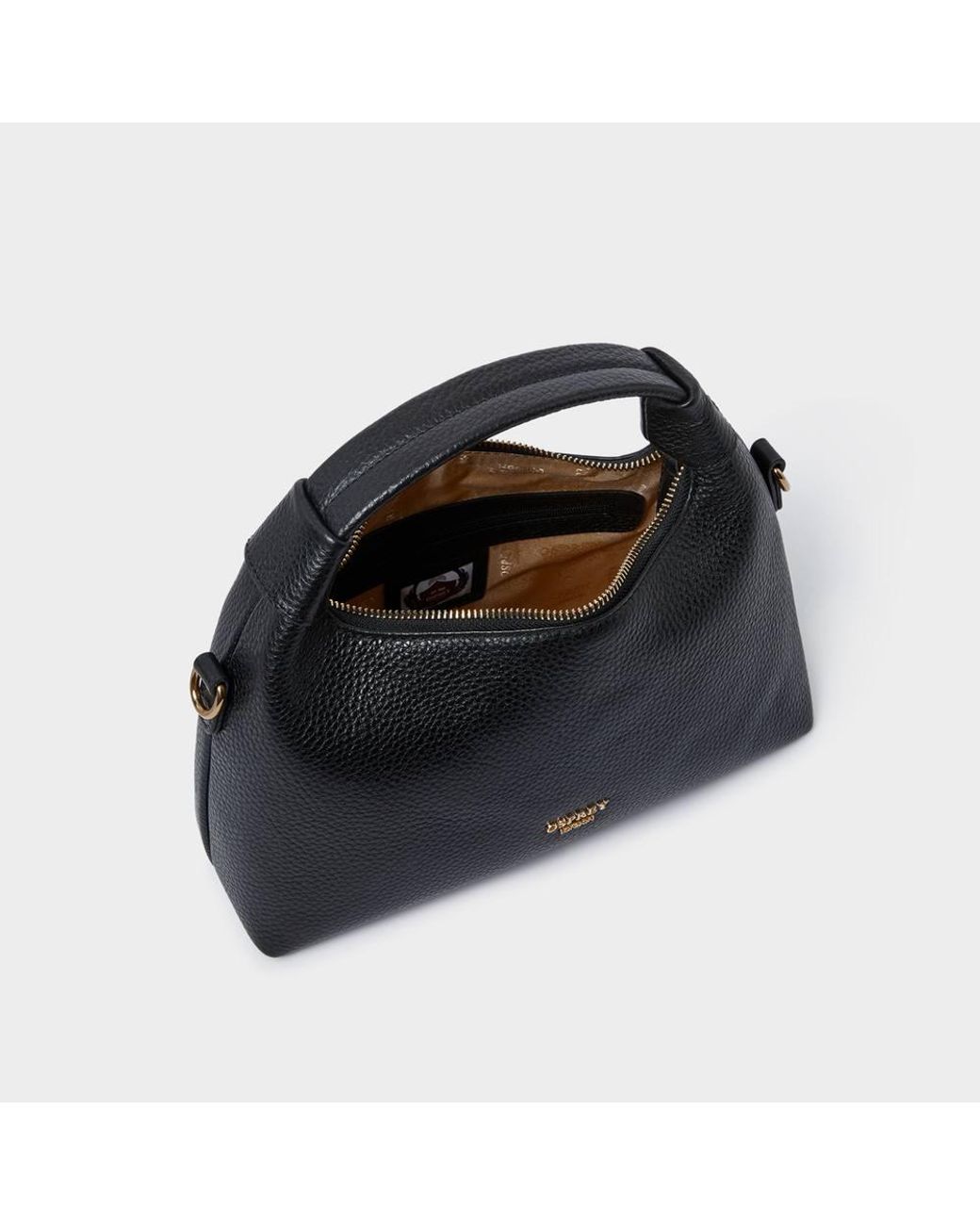 Osprey Black The Alpha Leather Grab & Crossbody Bag