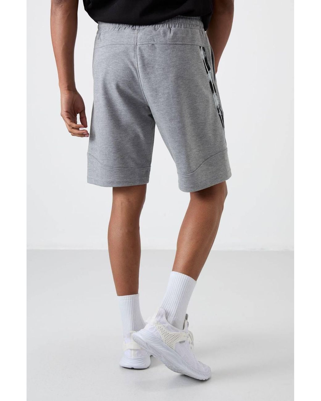 TOMMY LIFE Blue Pull-On Sweat Shorts for men