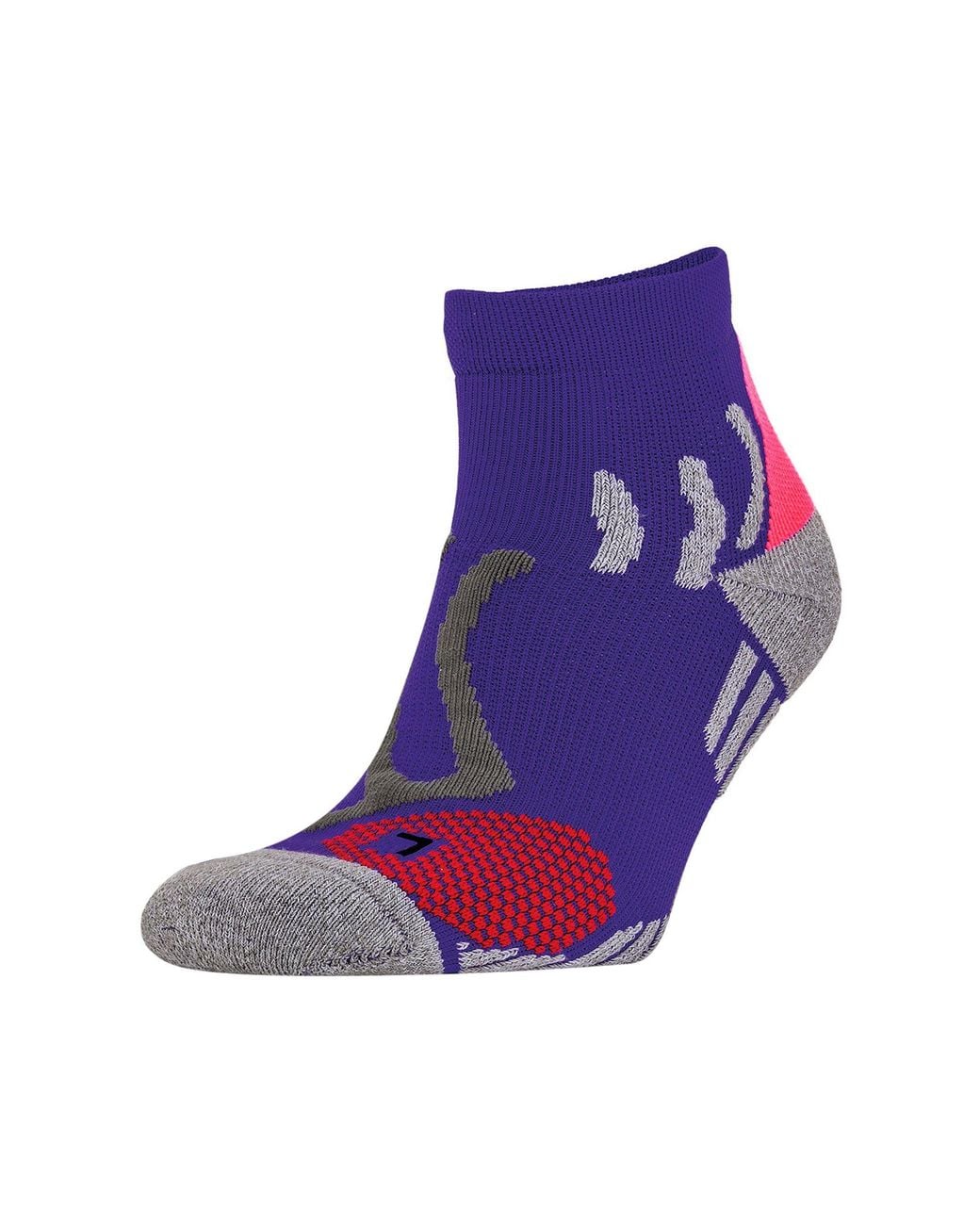 Spiro Purple Technical Compression Sports Socks (1 Pair) for men