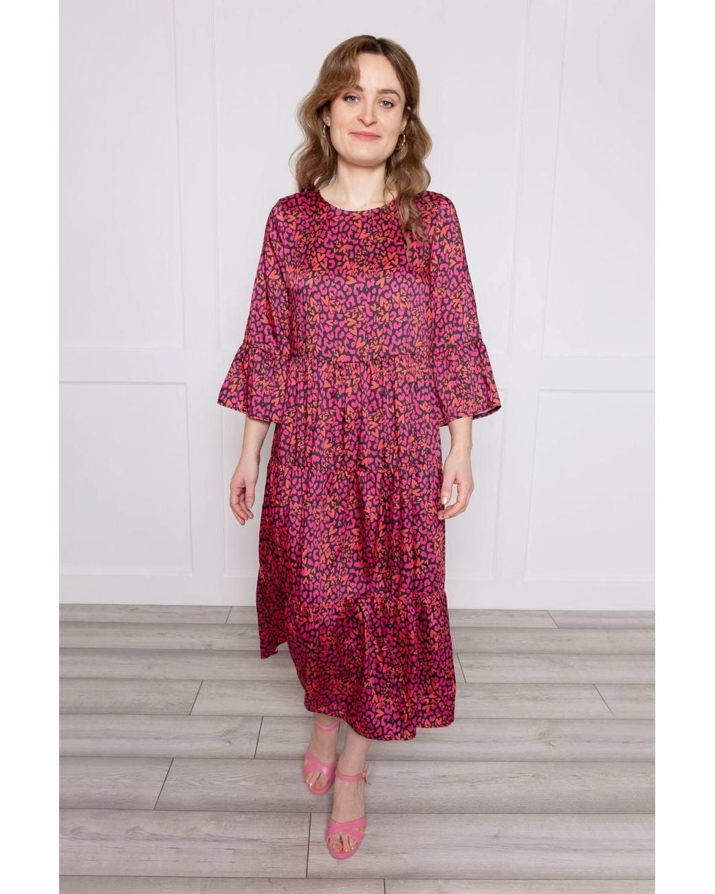 Twisted Wunder Red The Janie Dress