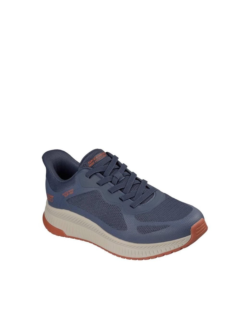 Skechers Blue Bobs Sport Squad Chaos 4 Trainer for men