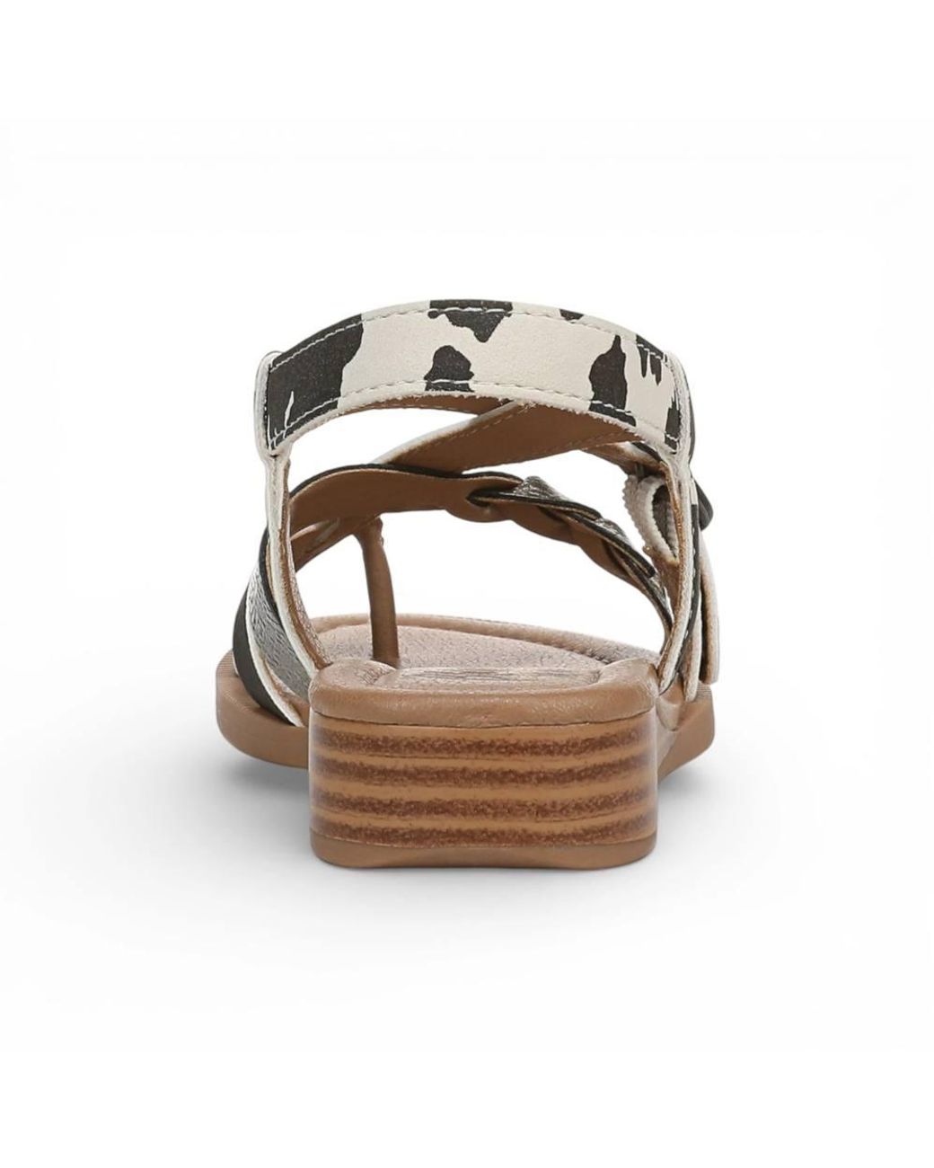TruClothing Brown Micro Wedge Strappy Sandals
