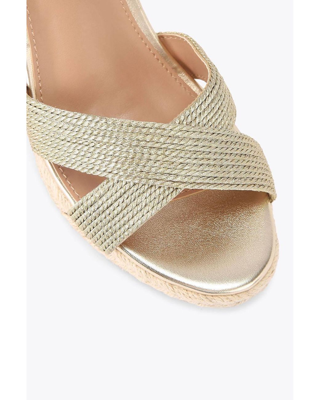 Carvela Kurt Geiger White 'Divine' Fabric Heels