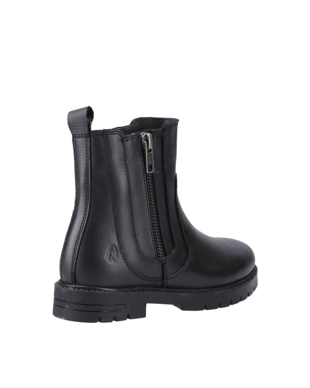 Hush Puppies Black Liana Zip Boot Senior