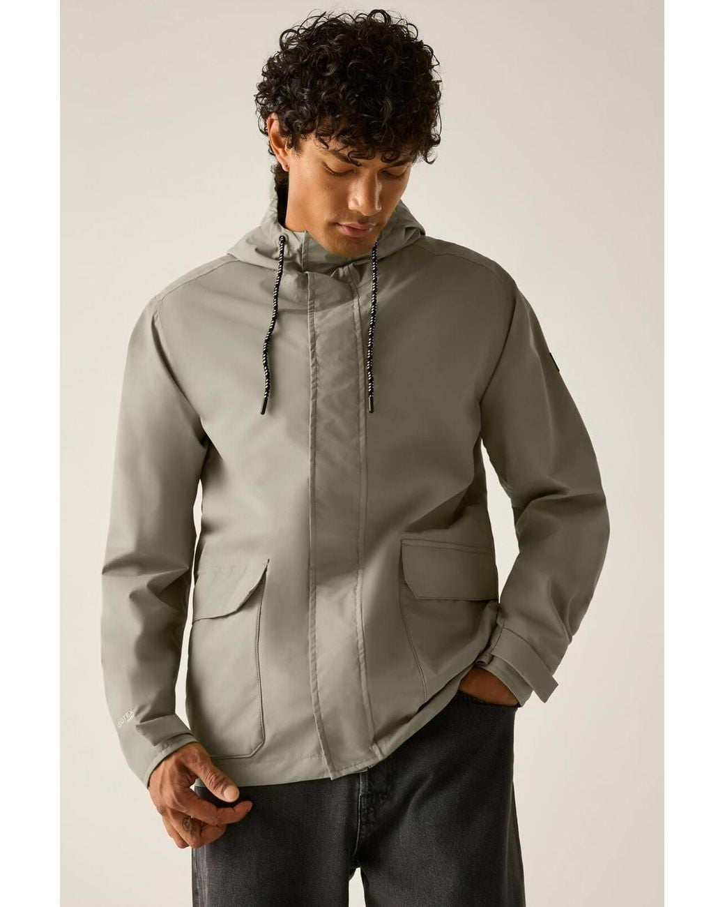 Regatta Green Matteth Waterproof Shell Jacket for men