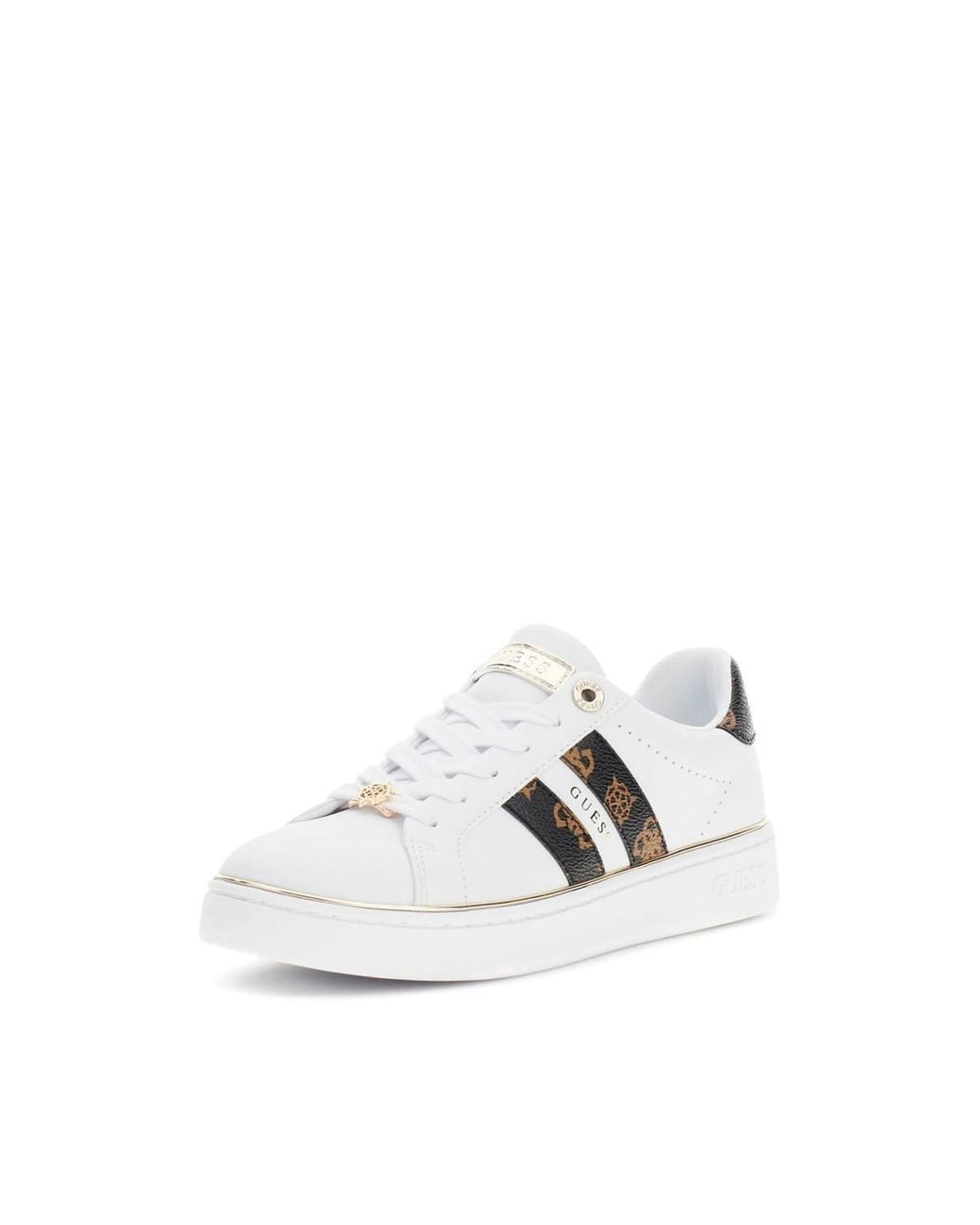 Guess White Barlie Sneaker