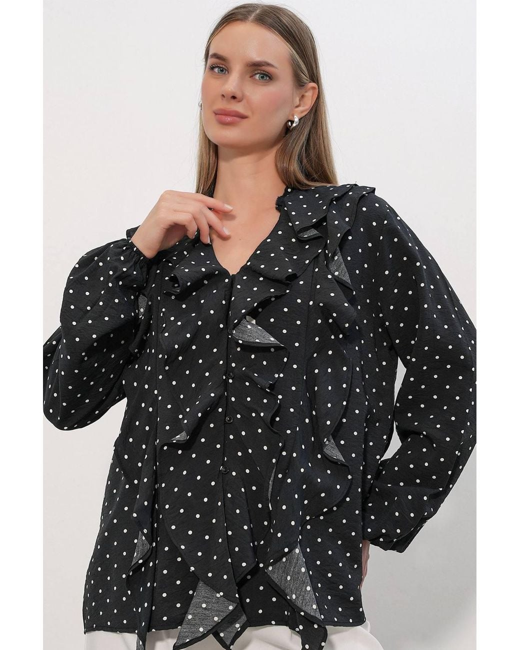 Bigdart Black Viscose Nylon Shirt