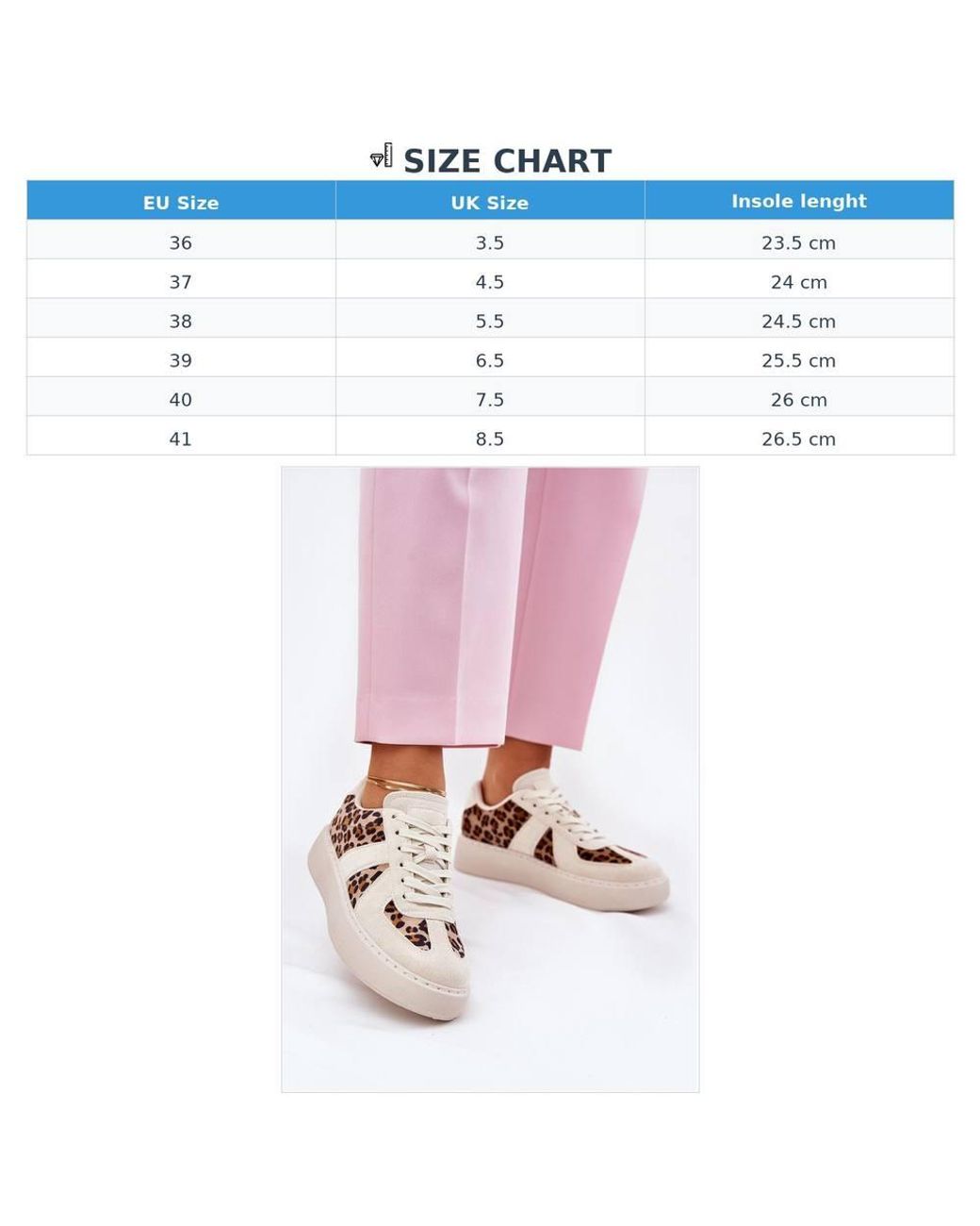 Love Lace Pink Platform Round Toe Faux Leather Sports Trainers
