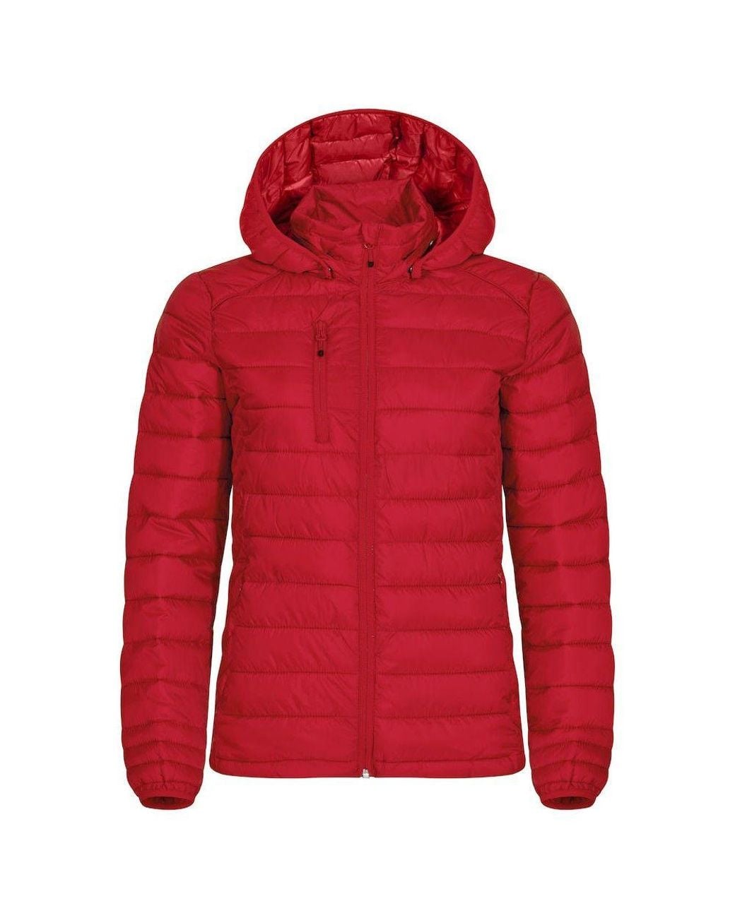 Clique Red Hudson Padded Jacket