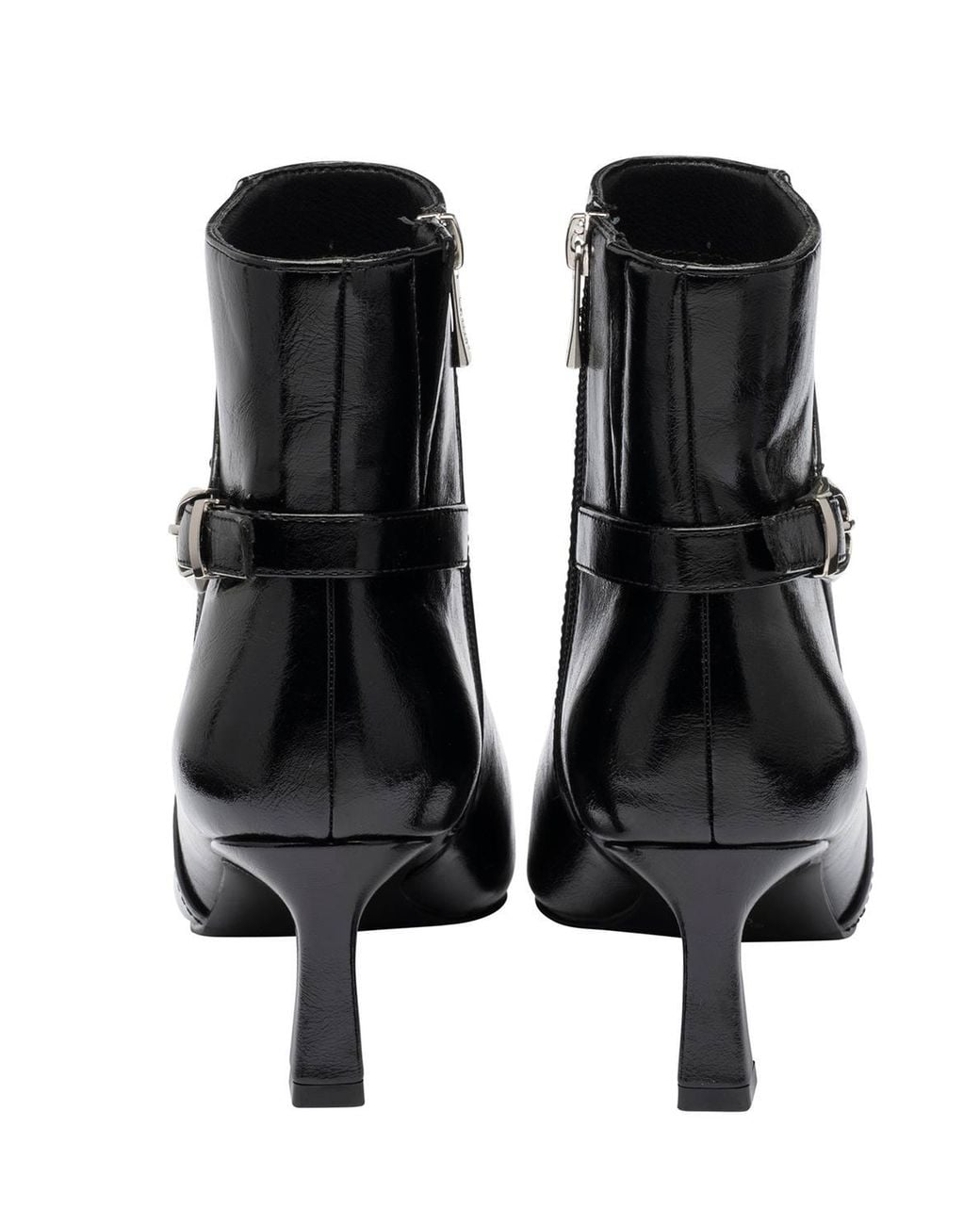Lotus Black 'Ripley' Heeled Ankle Boots